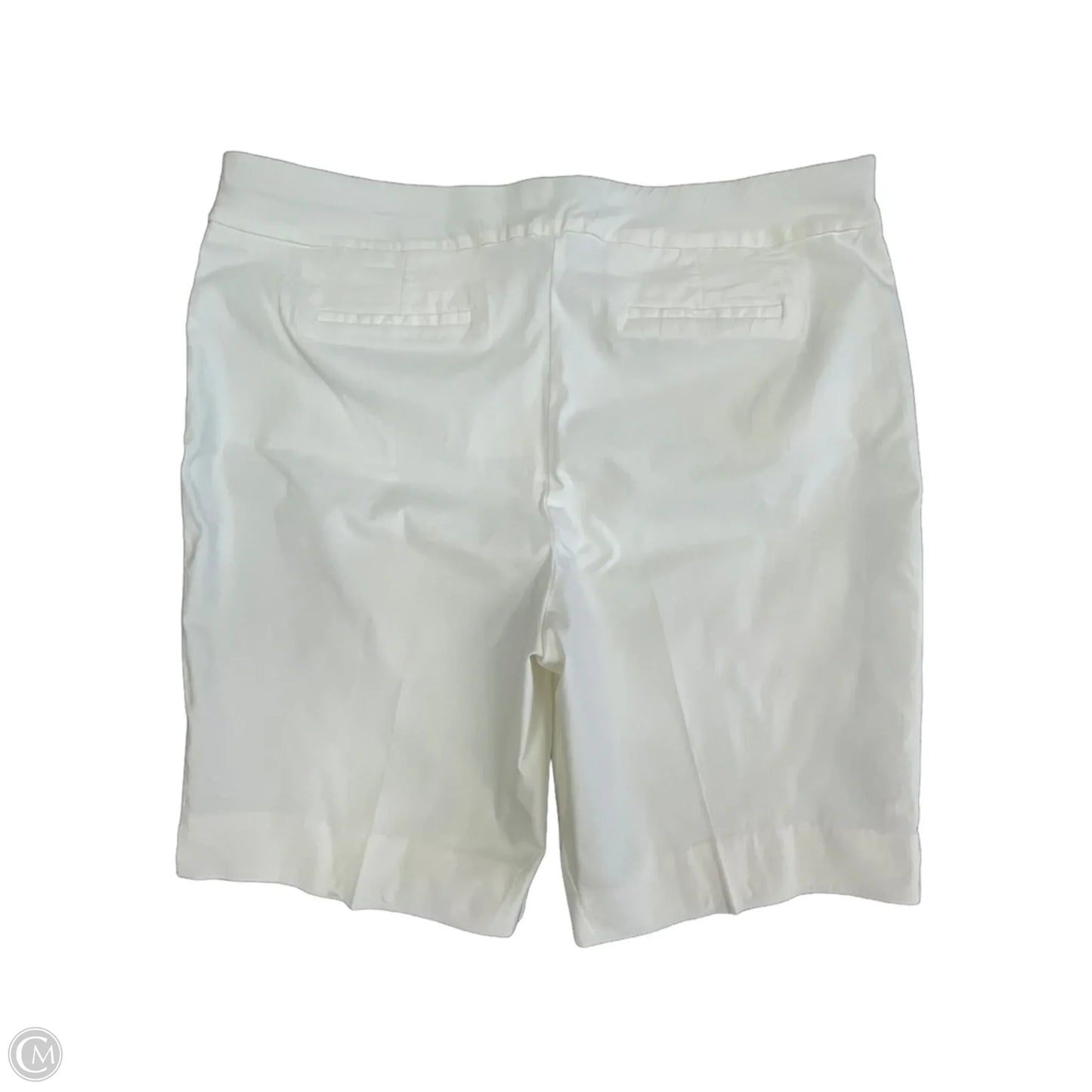 Shorts By Chicos In White, Size: Xxl