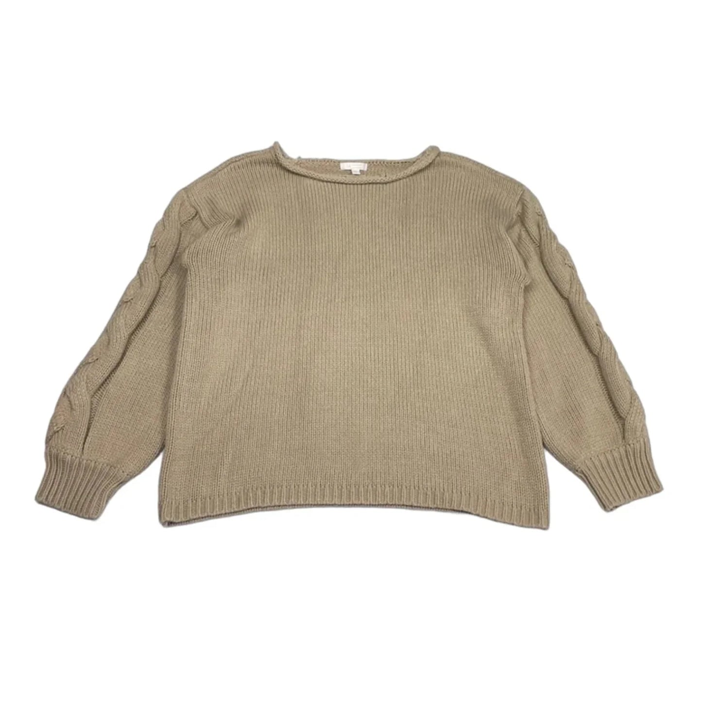 Sweater By Lc Lauren Conrad In Tan, Size: L