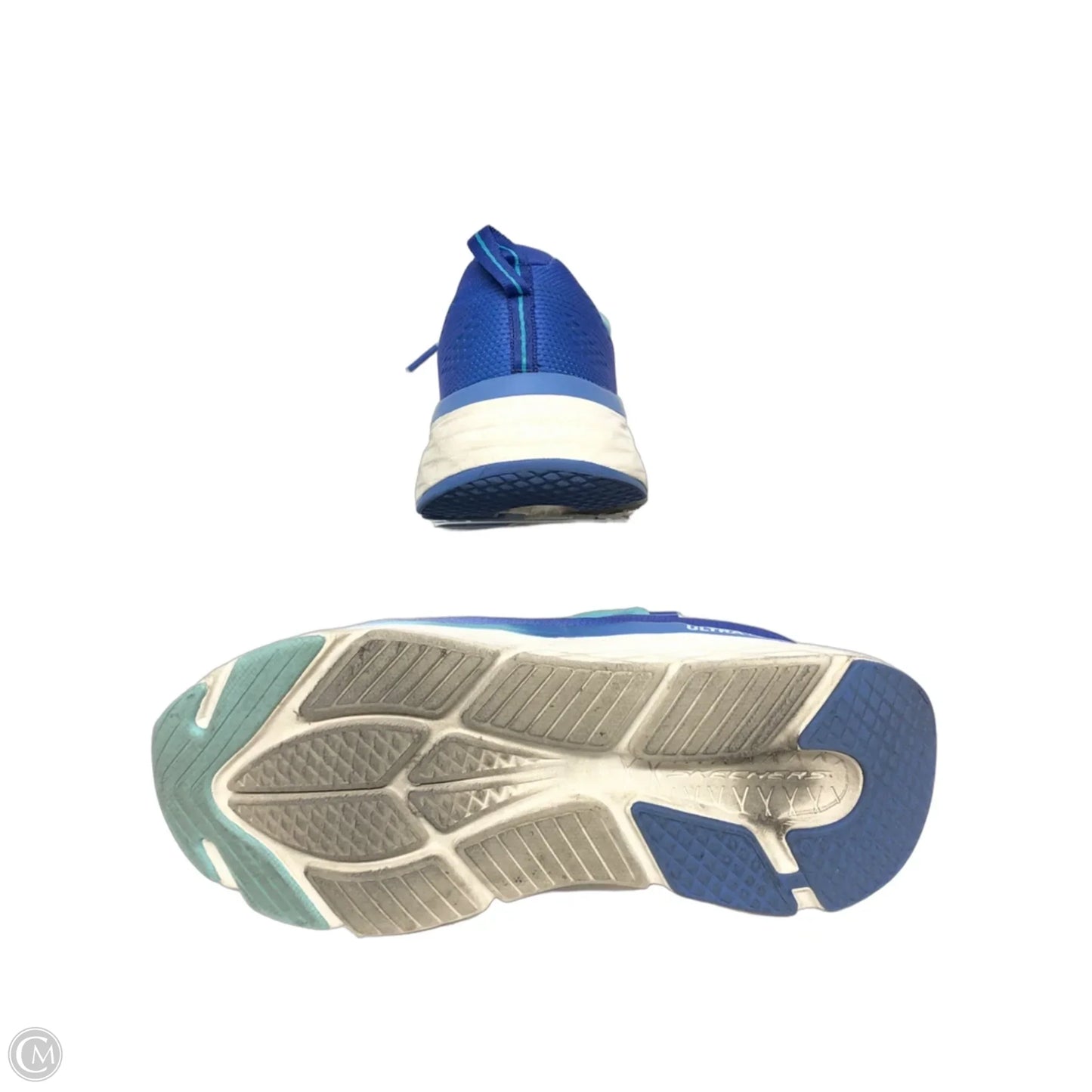 Shoes Athletic By Skechers In Blue Denim, Size: 7.5