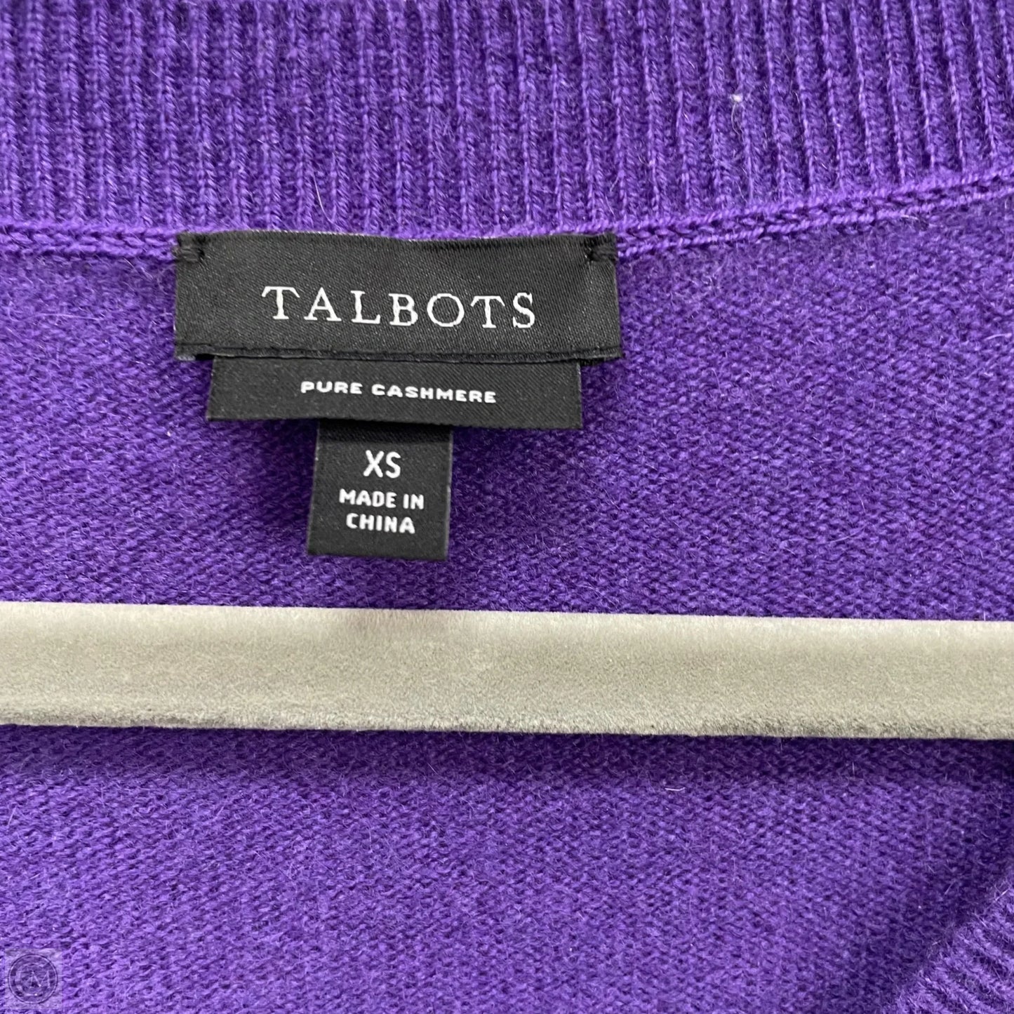 Sweater By Talbots In Purple, Size: Xs