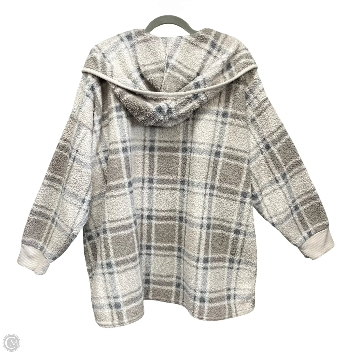 Jacket Fleece By Koolaburra By Ugg In Beige, Size: 2x