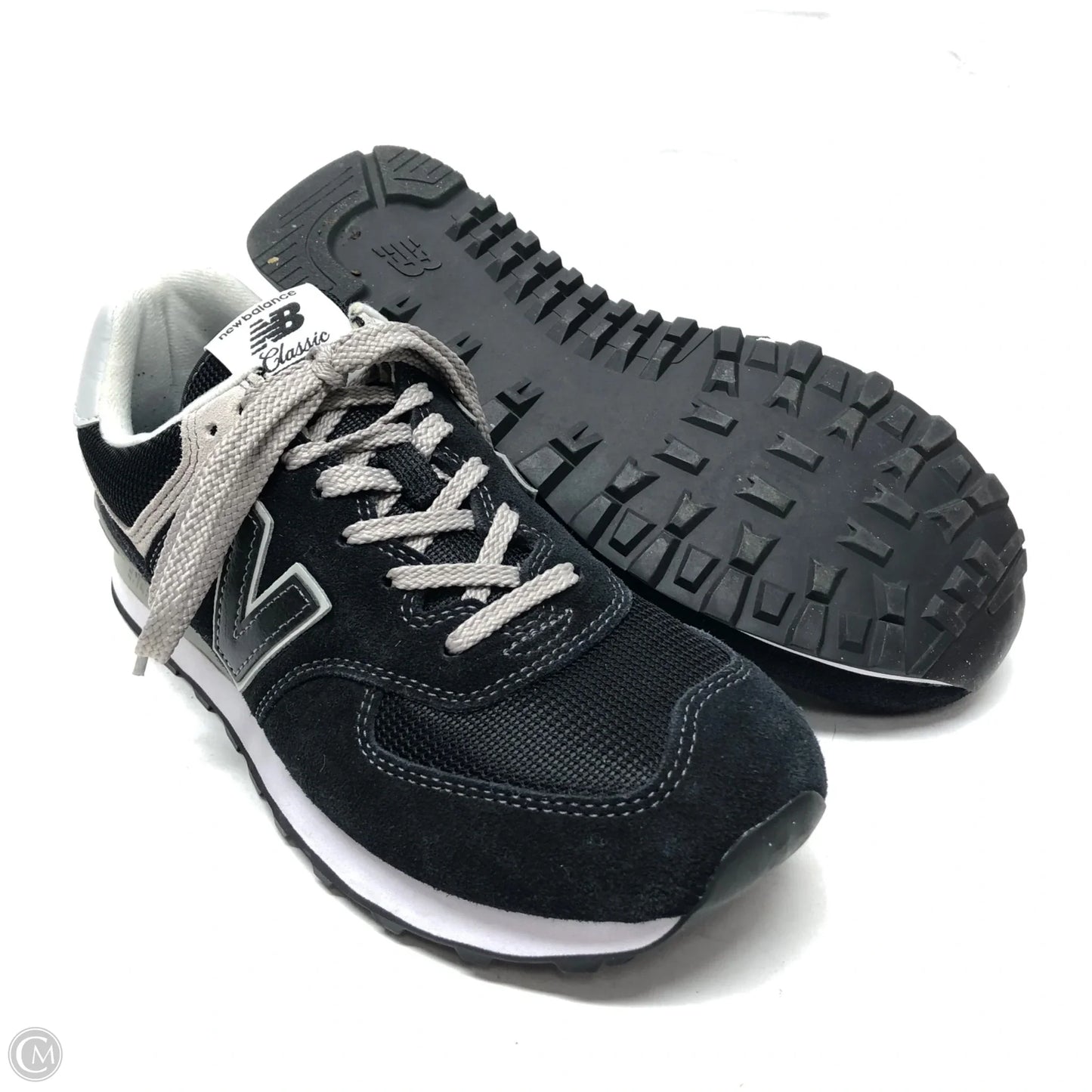 Shoes Sneakers By New Balance In Black & Grey, Size: 10.5
