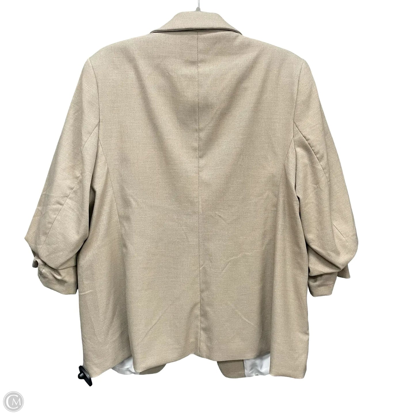 Blazer By H&m In Tan, Size: Xl
