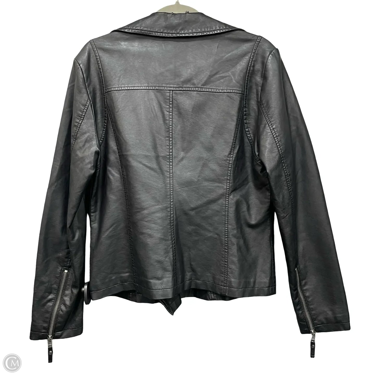 Jacket Moto By Max Studio In Black, Size: M