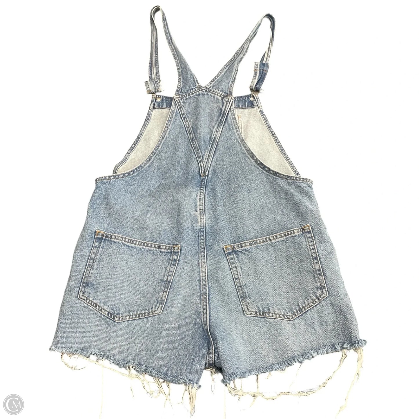 Overalls By Divided In Blue Denim, Size: 8