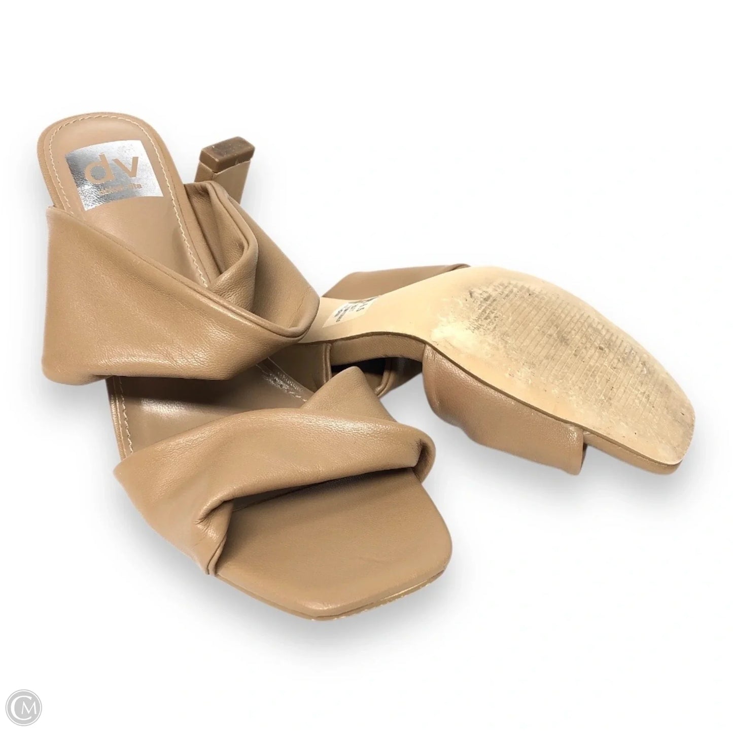 Shoes Heels Block By Dolce Vita In Tan, Size: 6.5