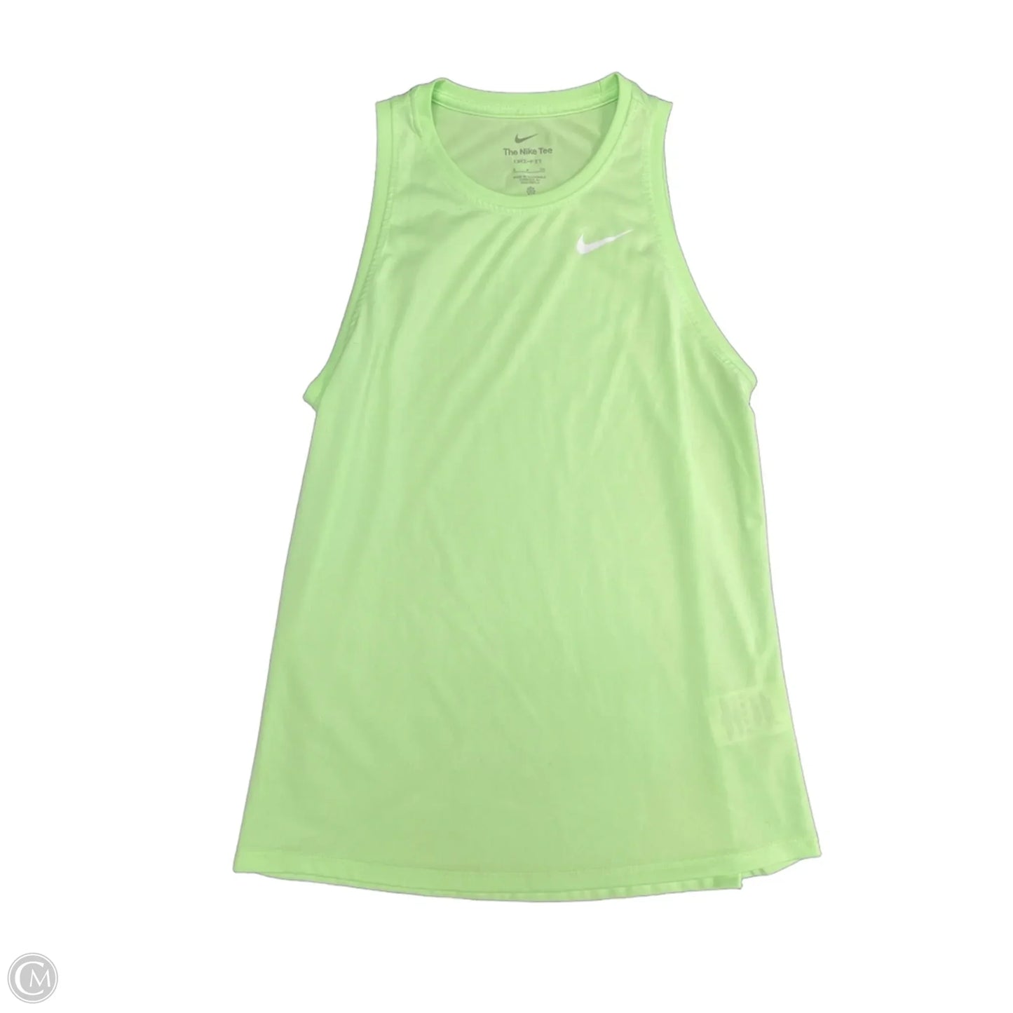 Athletic Tank Top By Nike In Green, Size: S