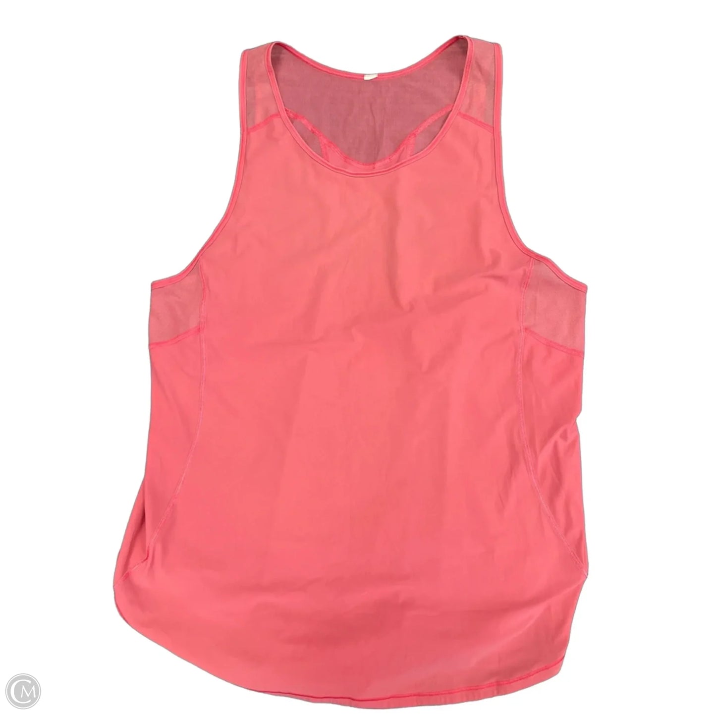 Athletic Tank Top By Lululemon In Pink, Size: Xl