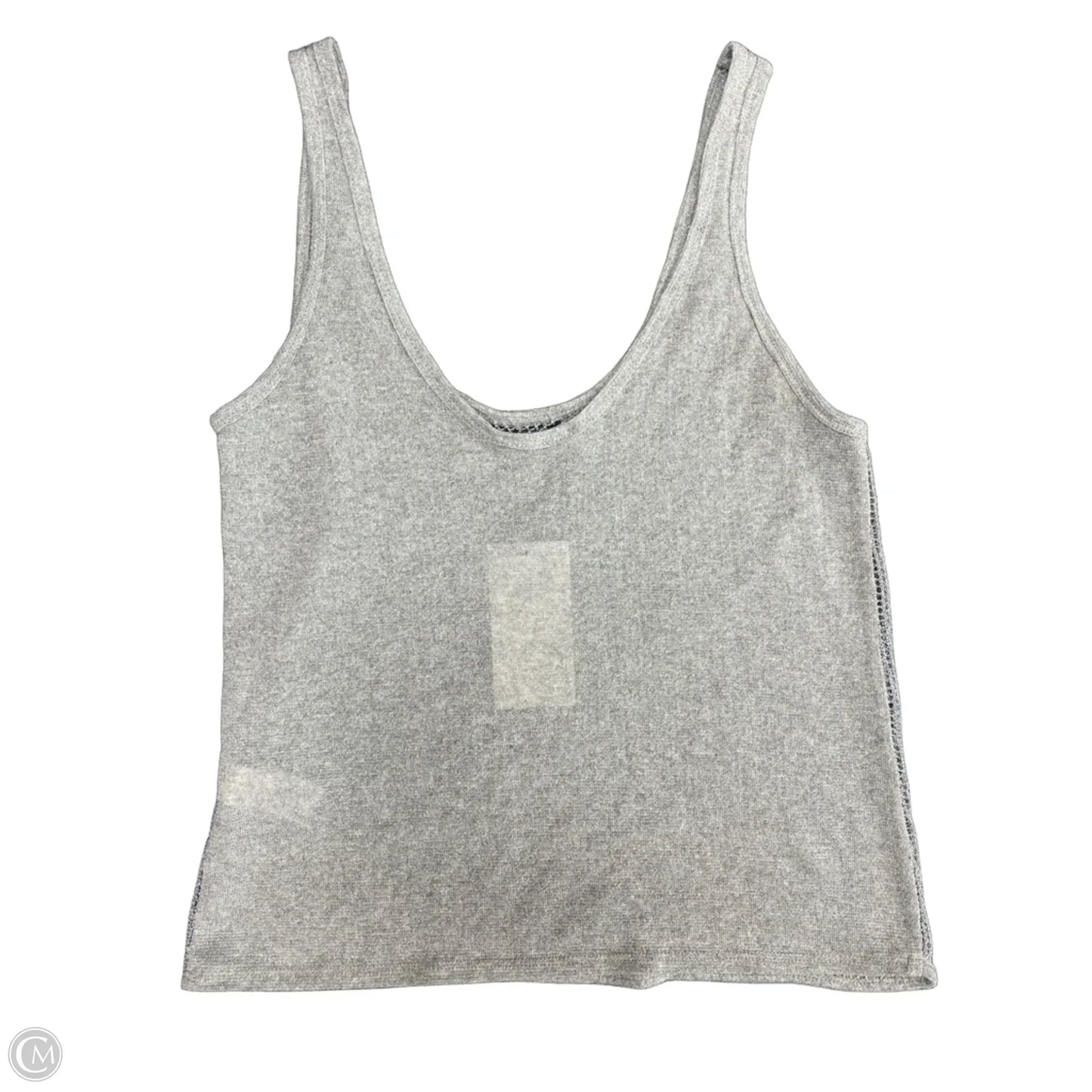 Tank Top By Zara In Silver, Size: S