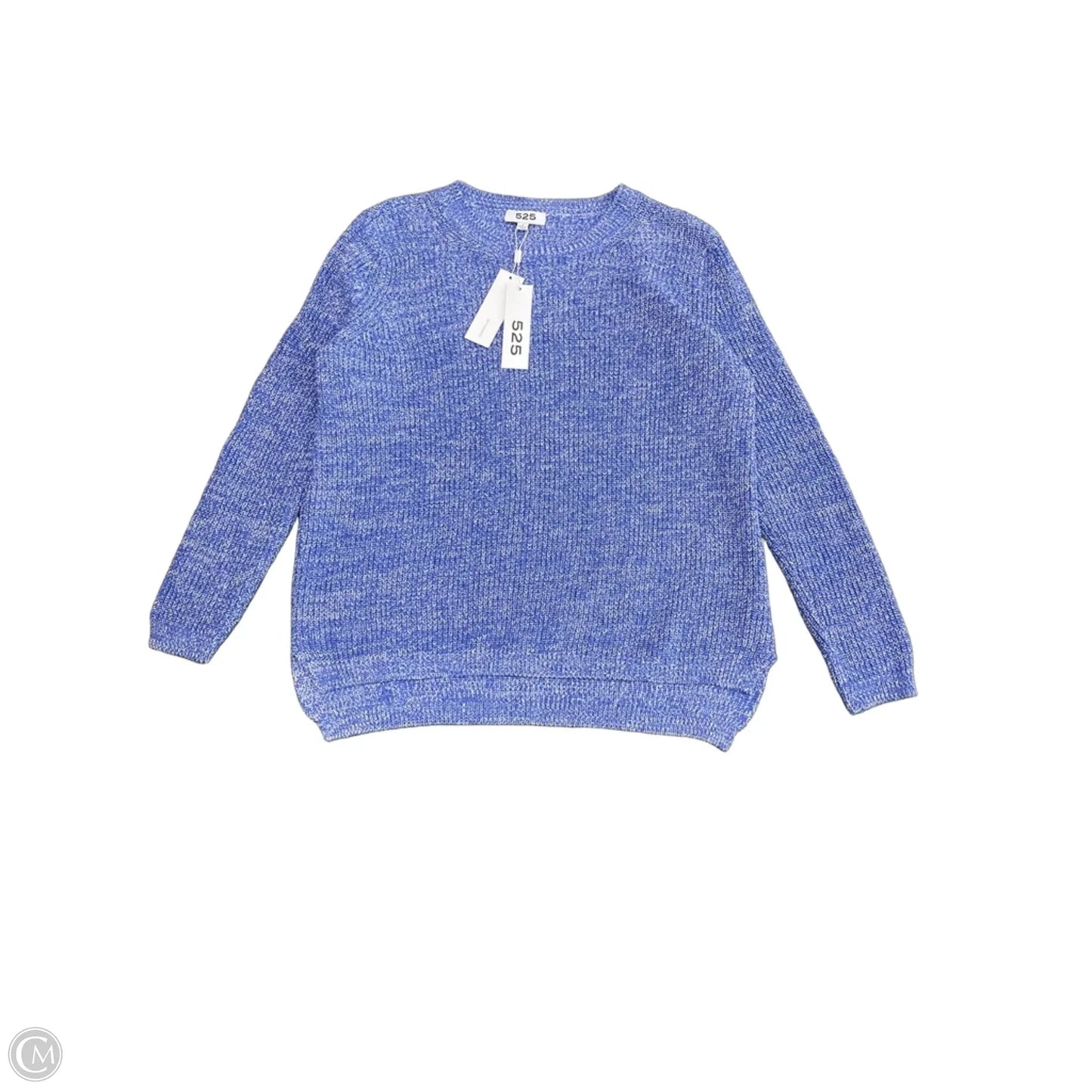 Sweater By 525 In Blue & White, Size: S