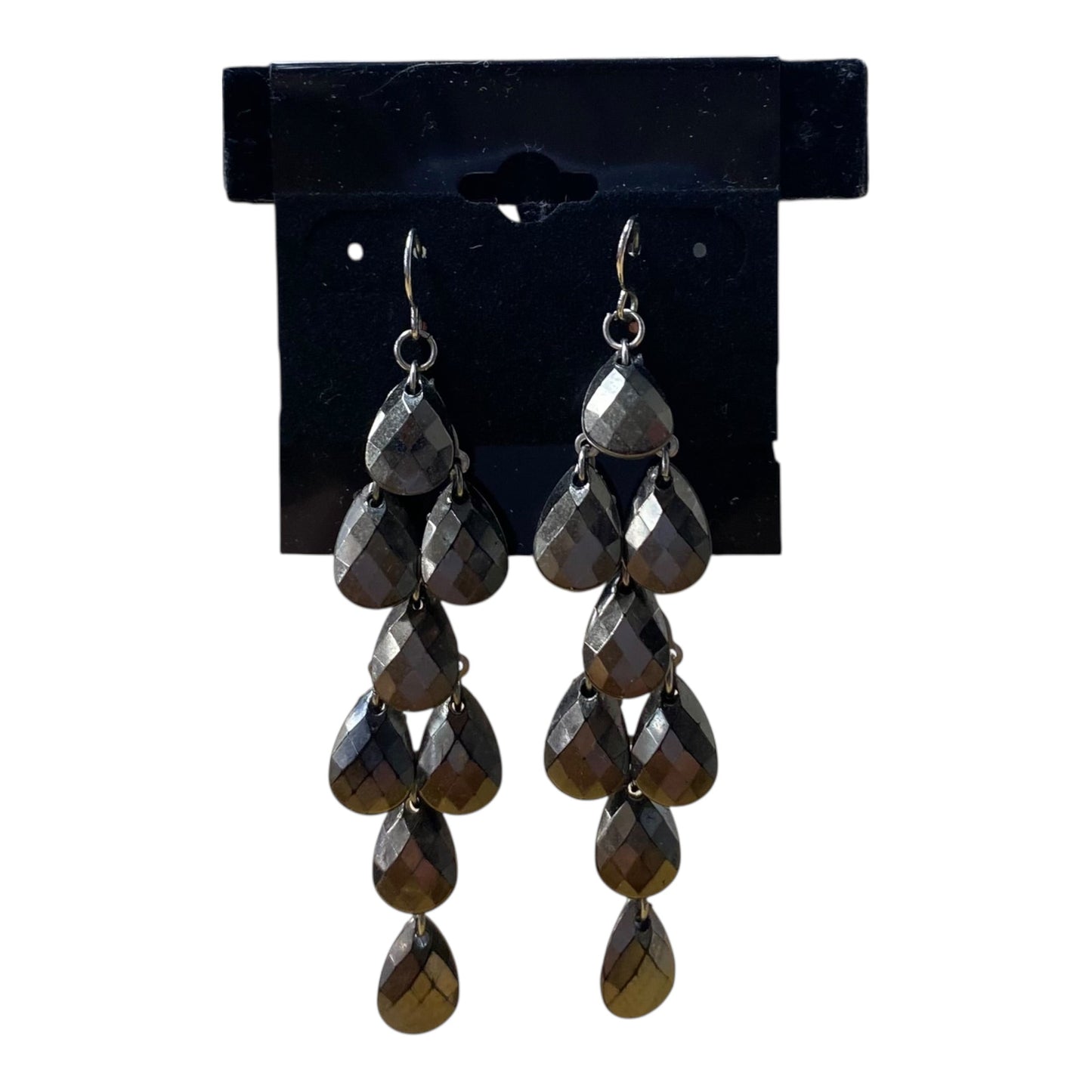 Earrings Dangle/Drop In Black