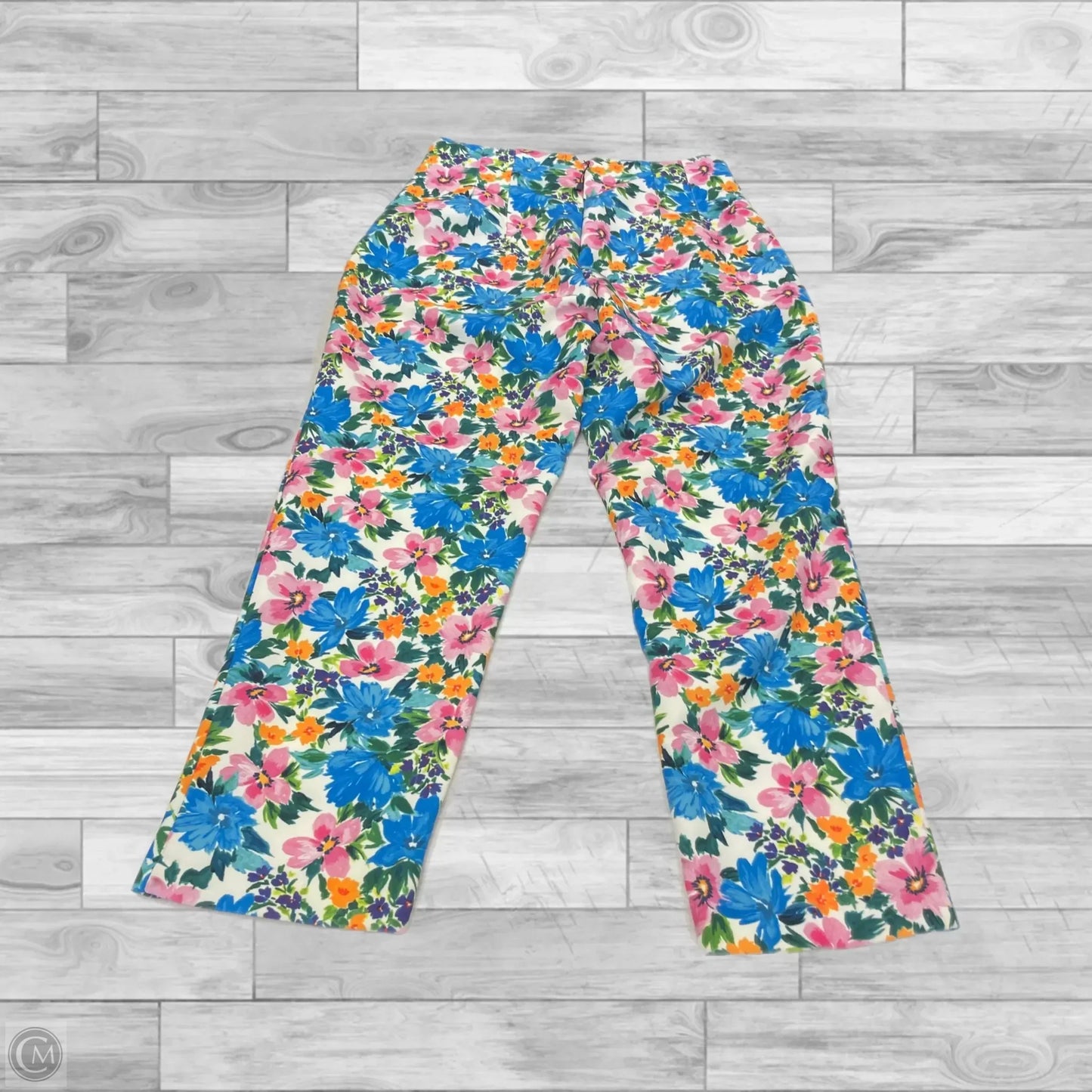 Pants Other By Zara In Floral Print, Size: L
