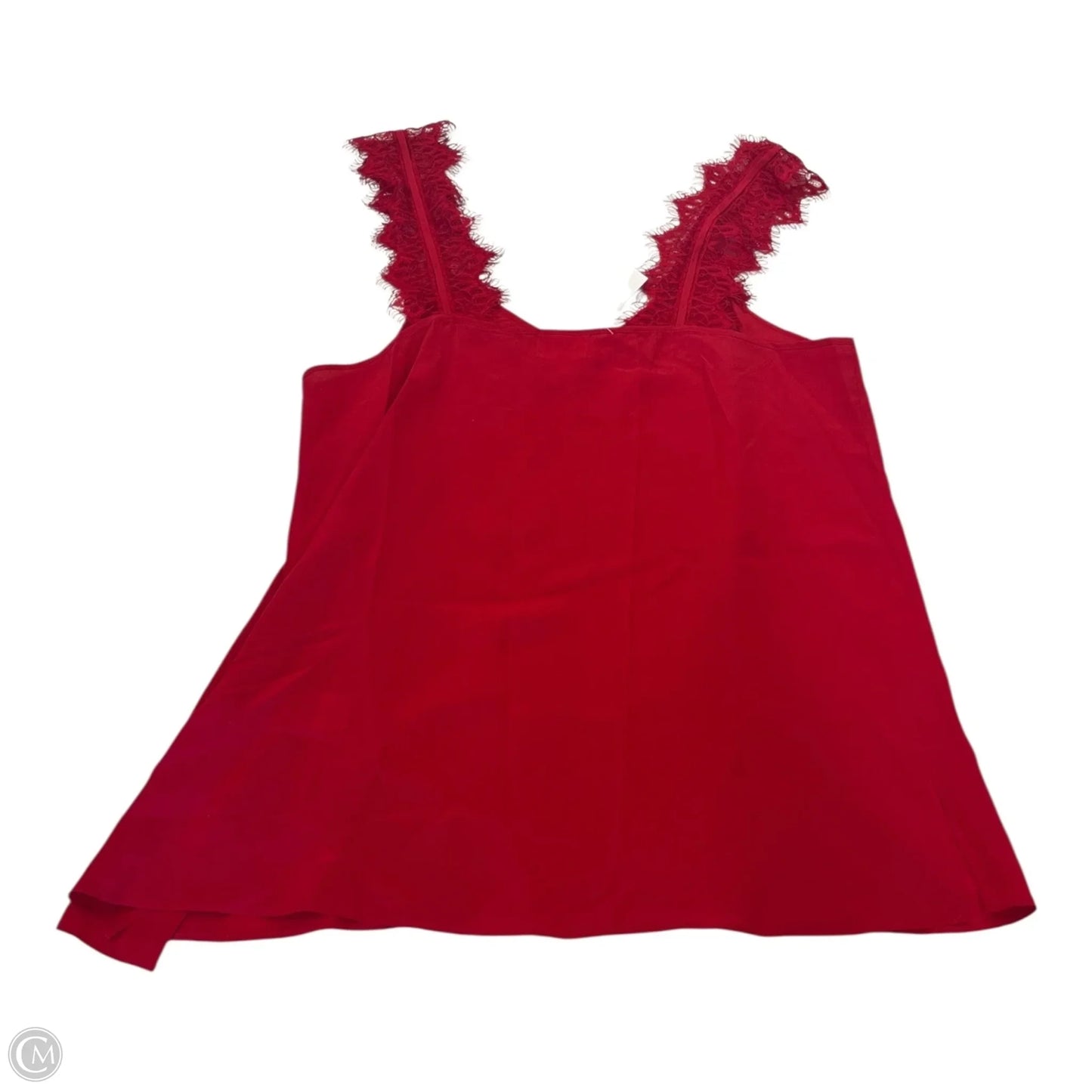 Top Sleeveless By Cma In Red, Size: L