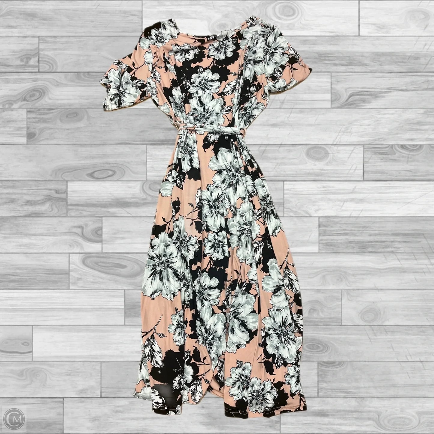 Dress Casual Maxi By Nina Leonard In Floral Print, Size: 3x