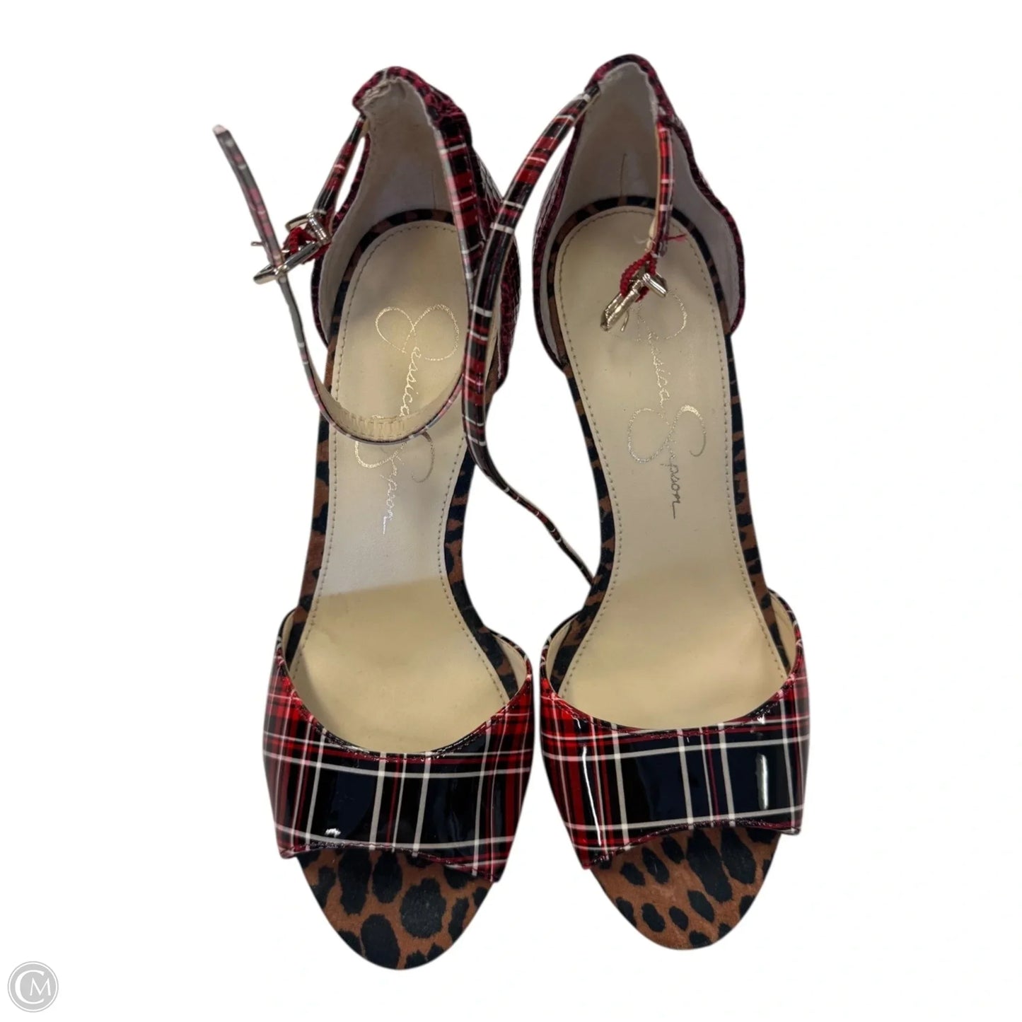 Shoes Heels Stiletto By Jessica Simpson In Multi-colored, Size: 7.5