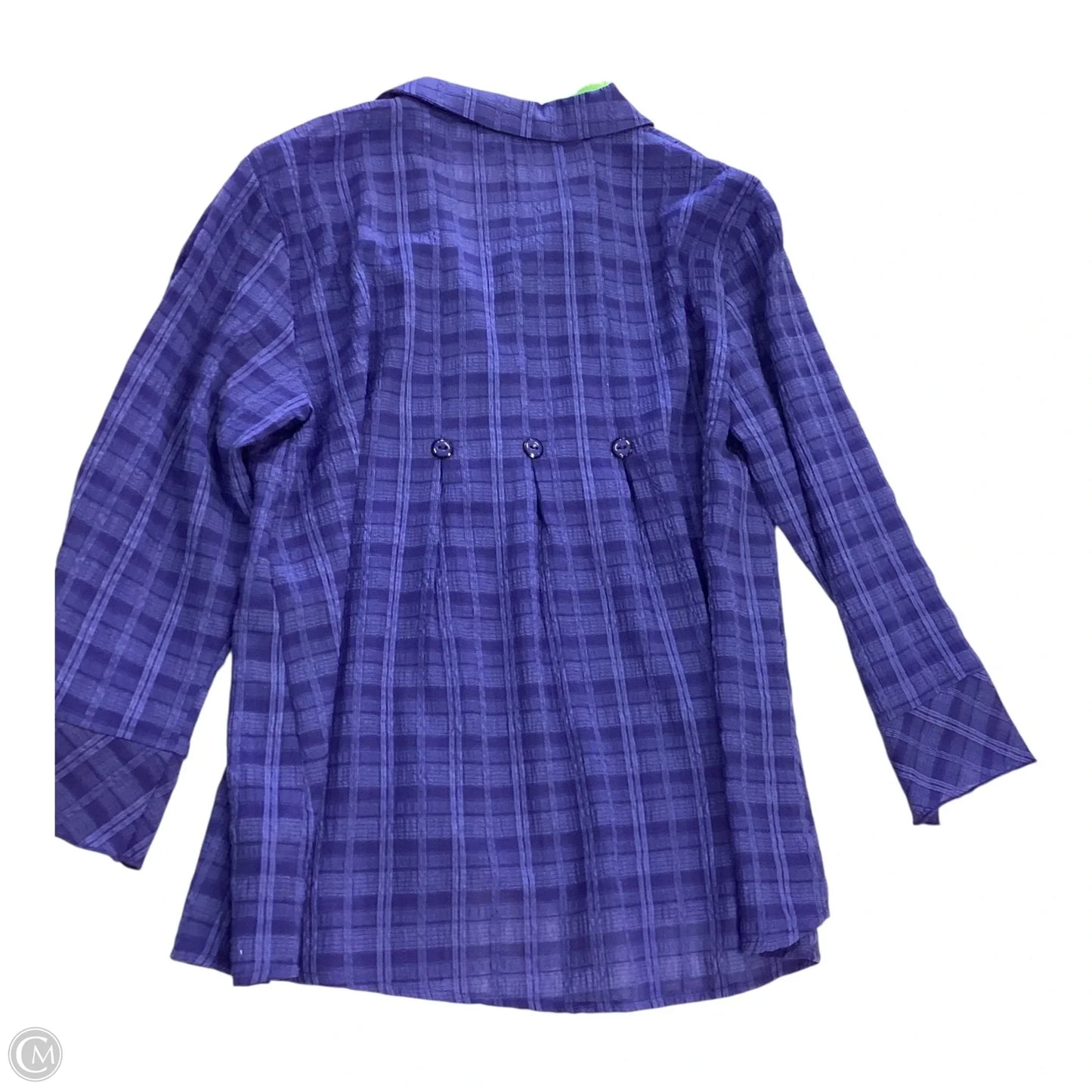 Top Long Sleeve By Habitat In Purple, Size: S