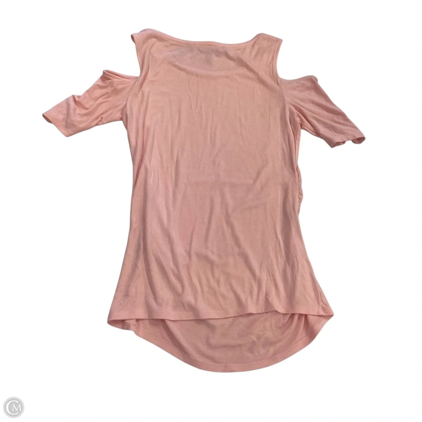 Top Short Sleeve By White House Black Market In Pink, Size: Xs