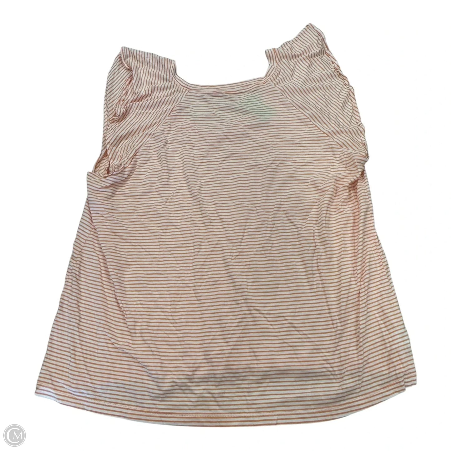 Top Sleeveless By Loft In Striped Pattern, Size: Xl