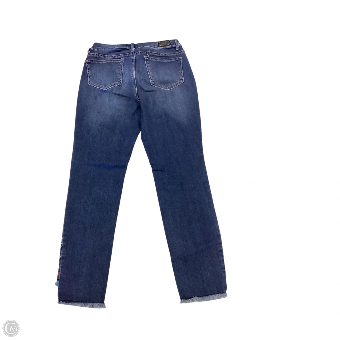 Jeans Skinny By Earl Jean In Blue Denim, Size: 8