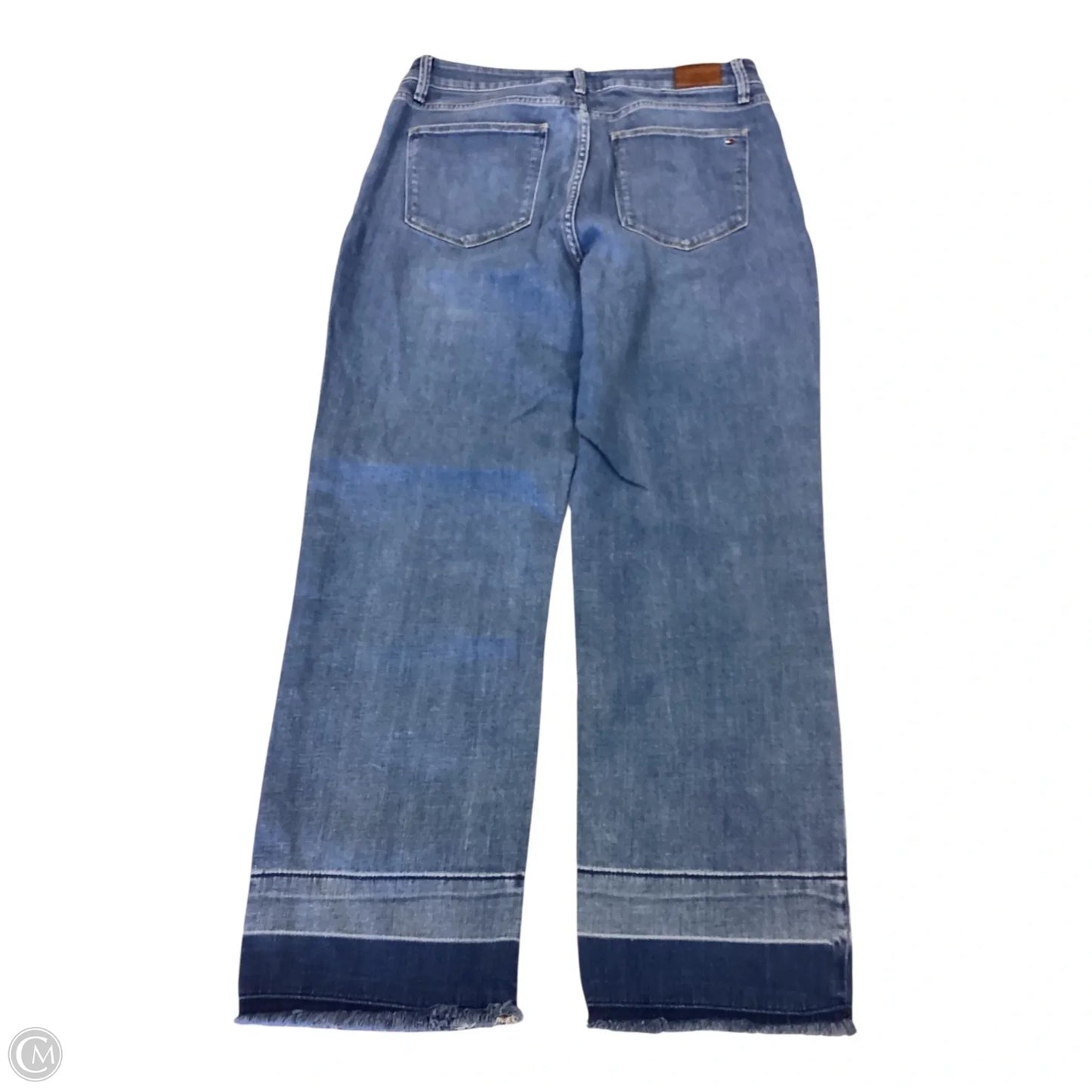 Jeans Straight By Tommy Hilfiger In Blue Denim, Size: 8
