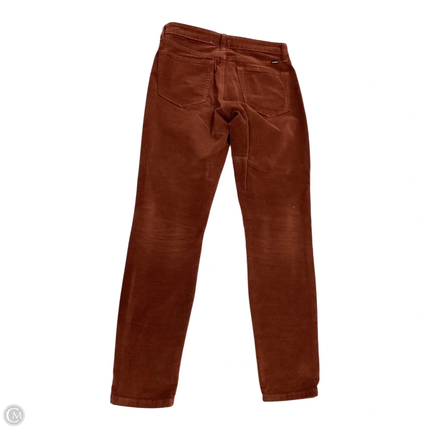 Pants Corduroy By Lucky Brand In Brown, Size: 4