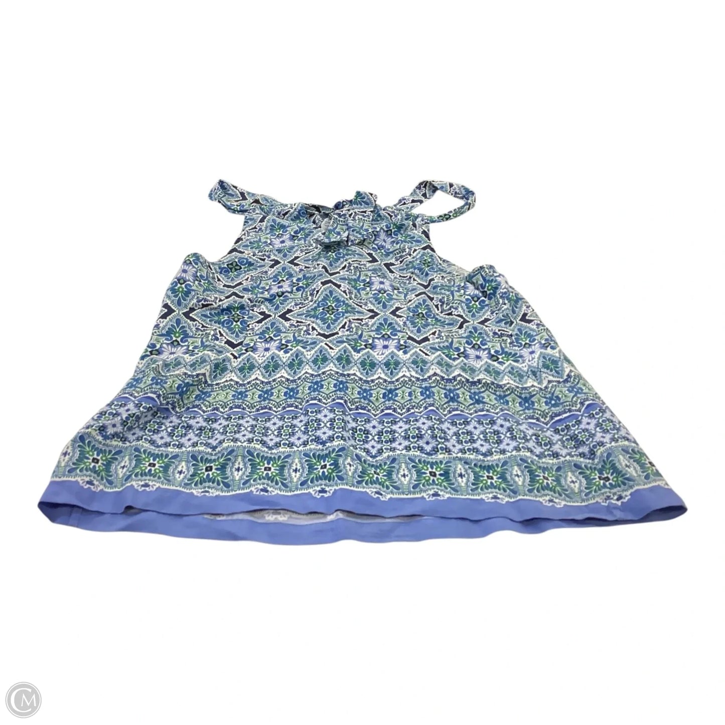 Top Sleeveless By Tommy Bahama In Blue & Green, Size: L