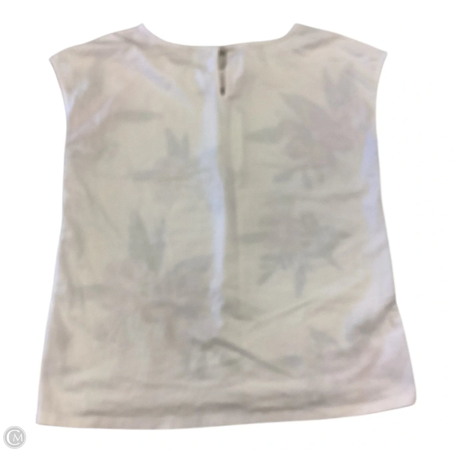 Top Sleeveless By Poetry In Floral Print, Size: 10