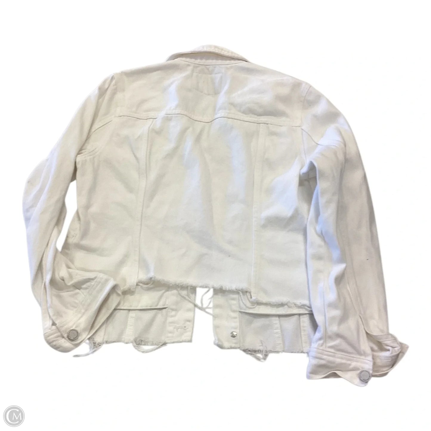 Jacket Denim By Blanknyc In White, Size: M