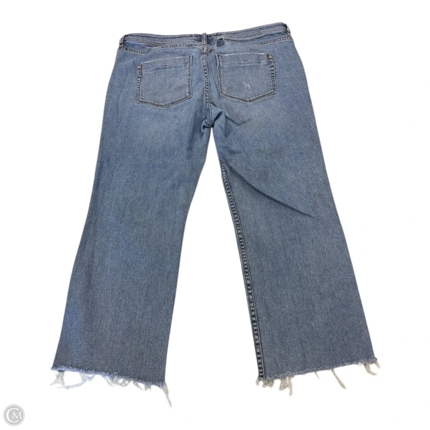 Jeans Cropped By Tommy Bahama In Blue Denim, Size: 10