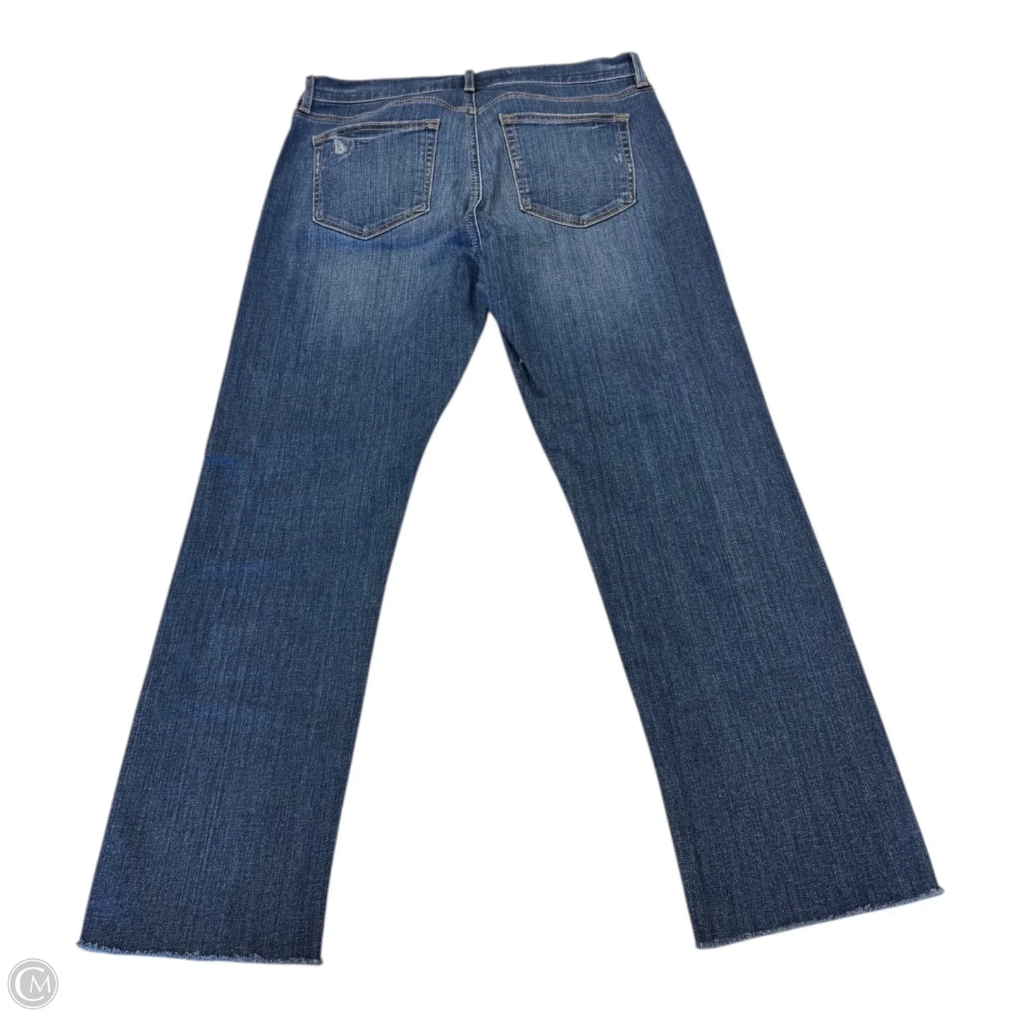 Jeans Skinny By Loft In Blue Denim, Size: 10