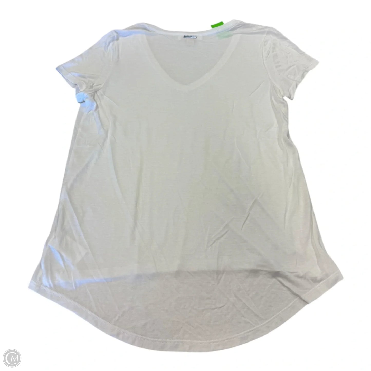 Top Short Sleeve Basic By Michael By Michael Kors In White, Size: L