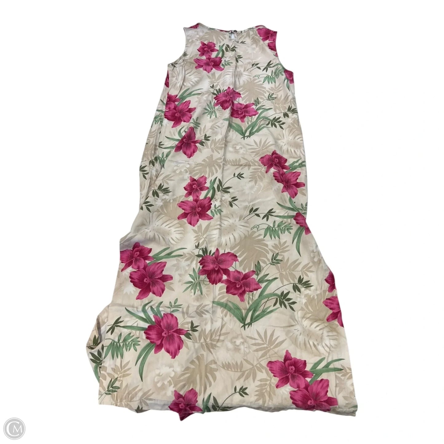 Dress Casual Maxi By Caribbean Joe In Floral Print, Size: M