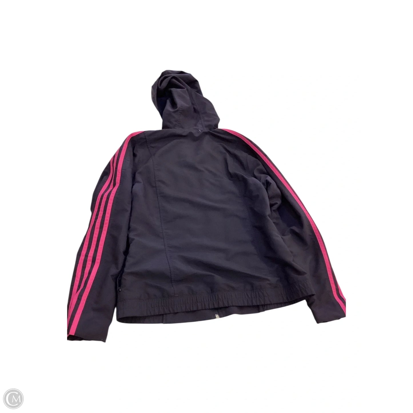 Athletic Jacket By Adidas In Purple, Size: M