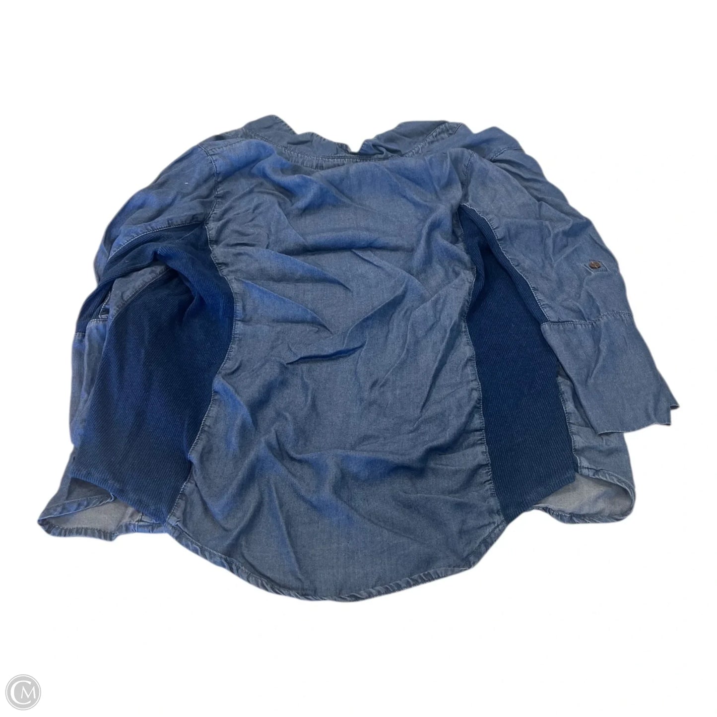 Top Long Sleeve By Ci Sono In Blue, Size: L