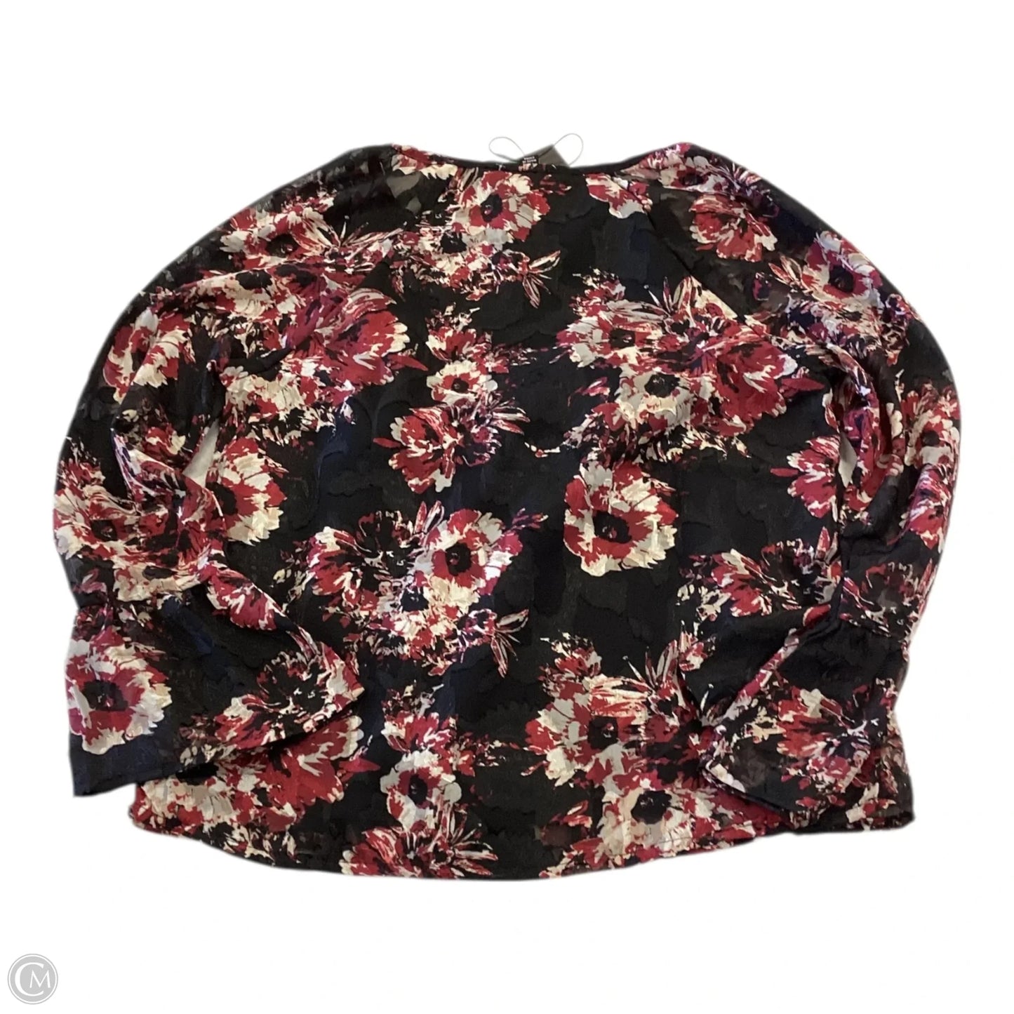 Top Long Sleeve Designer By Frye In Floral Print, Size: Xs