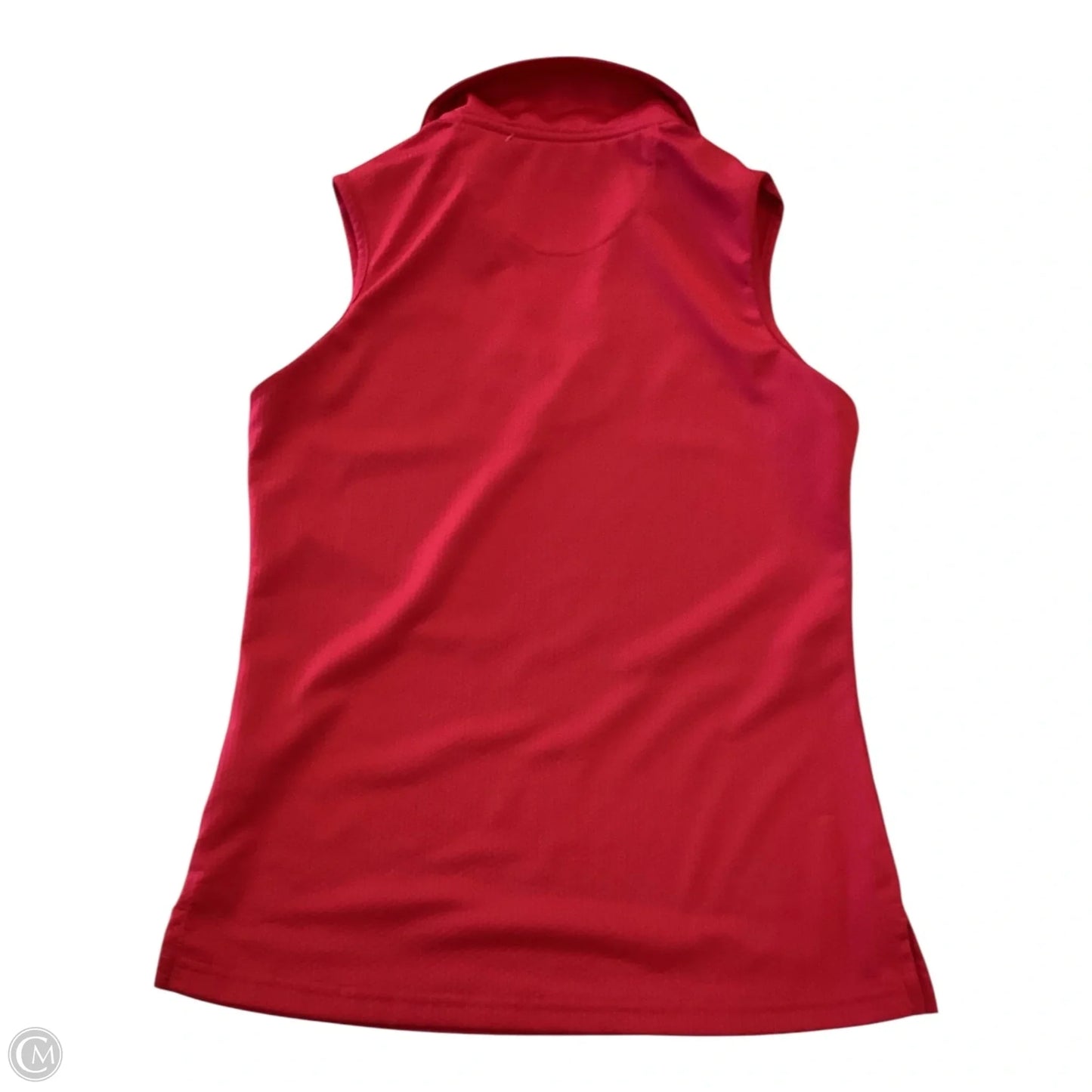Athletic Tank Top By Pebble Beach In Red, Size: S