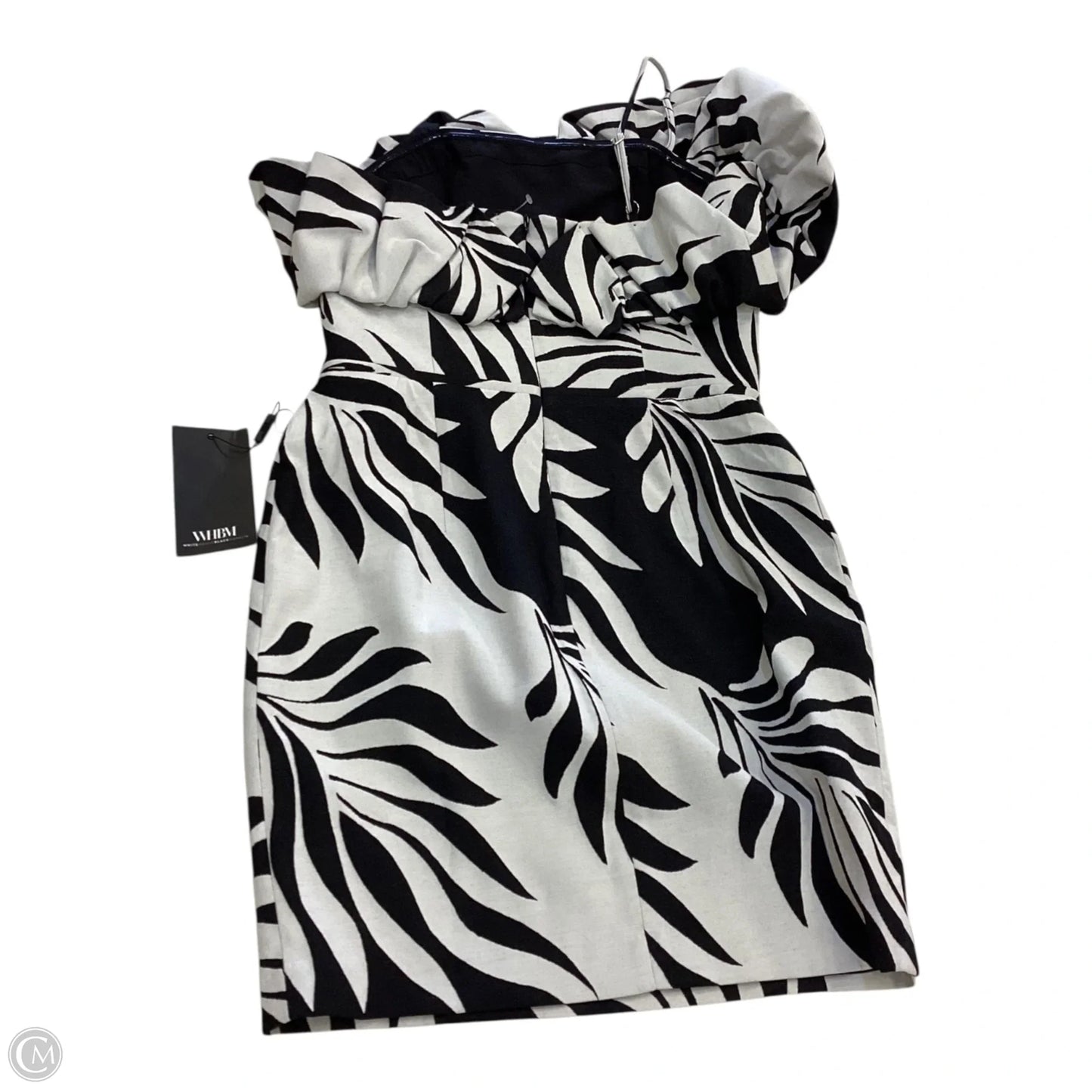 Dress Casual Short By White House Black Market In Black & White, Size: 8