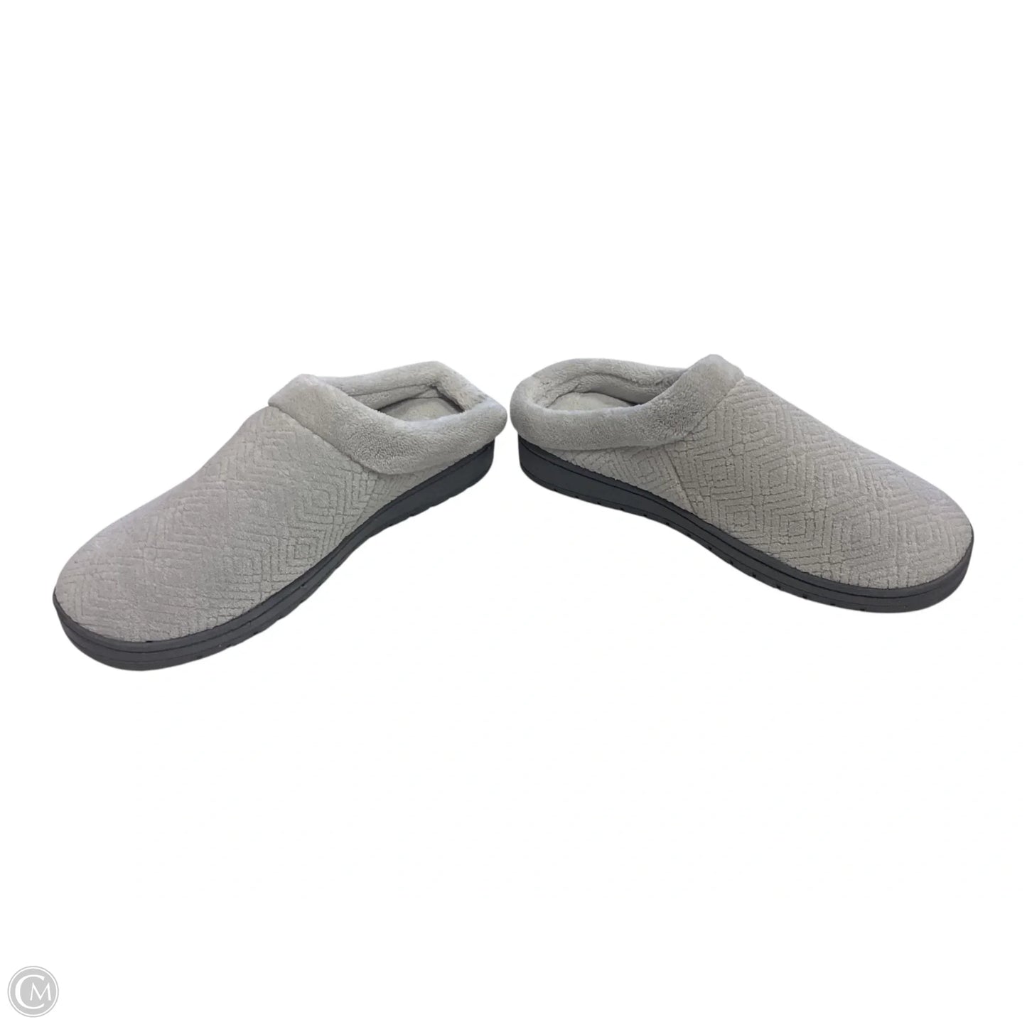 Slippers By Isotoner In Grey, Size: 8.5