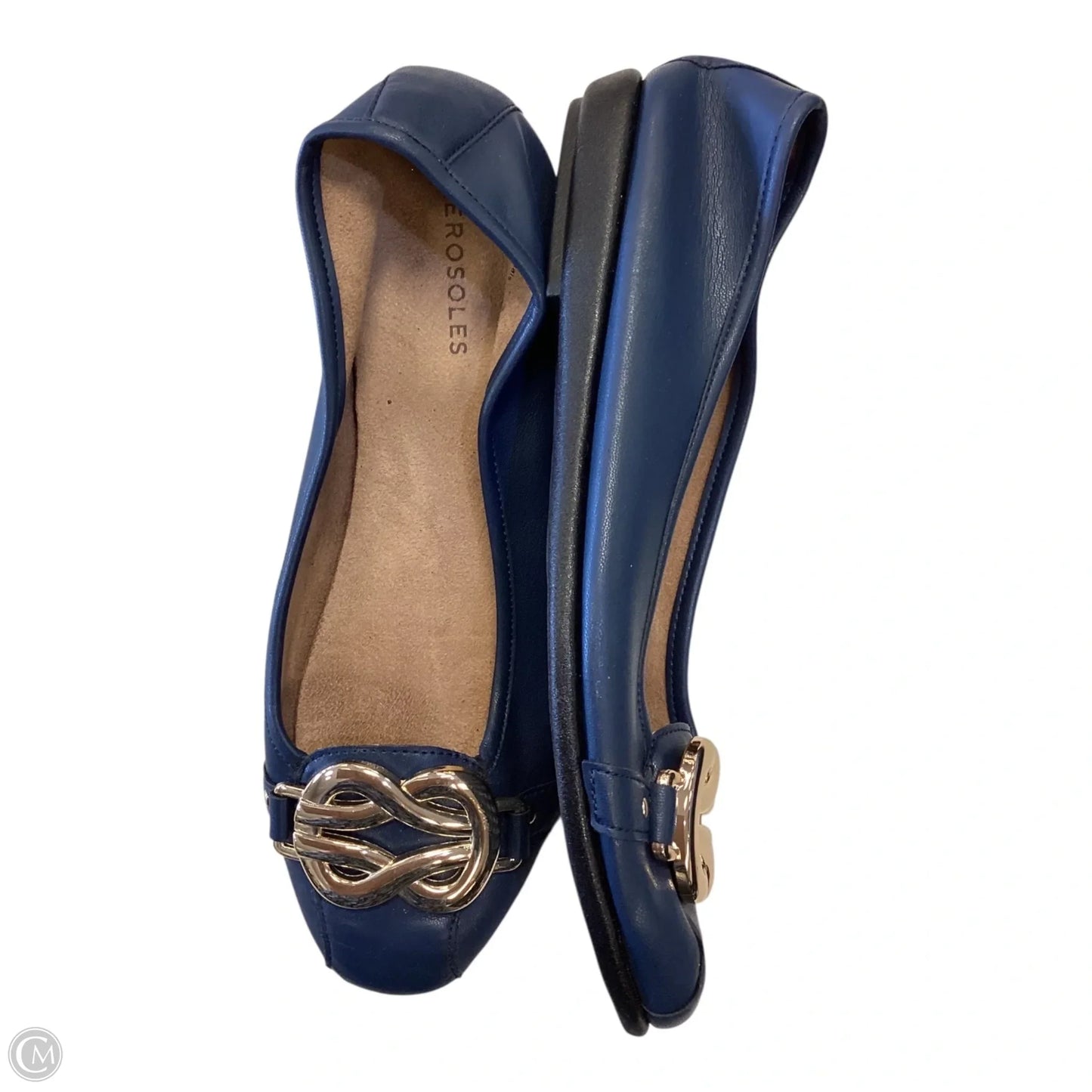 Shoes Flats By Aerosoles In Navy, Size: 8.5