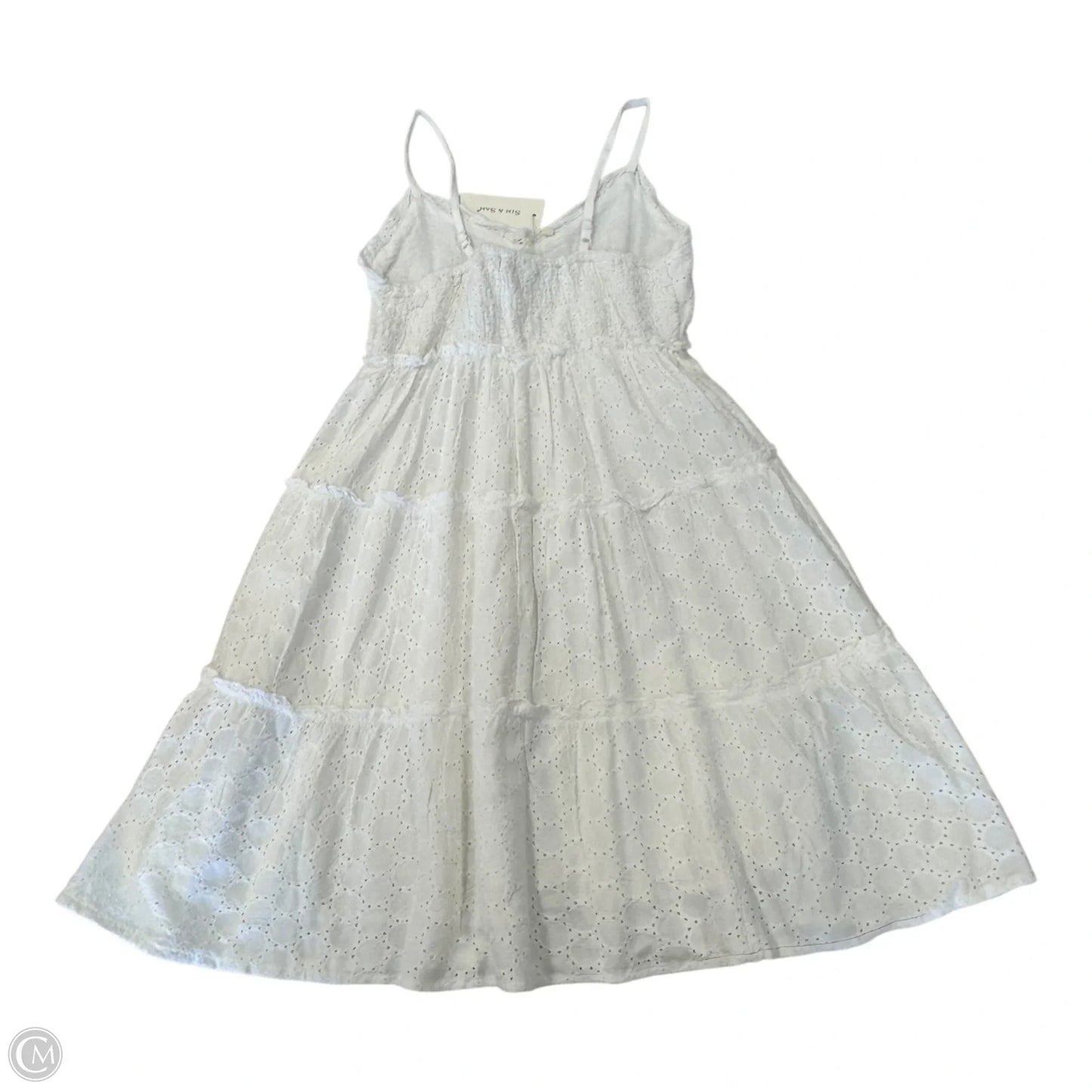 Dress Casual Short By Sim & Sam In White, Size: S