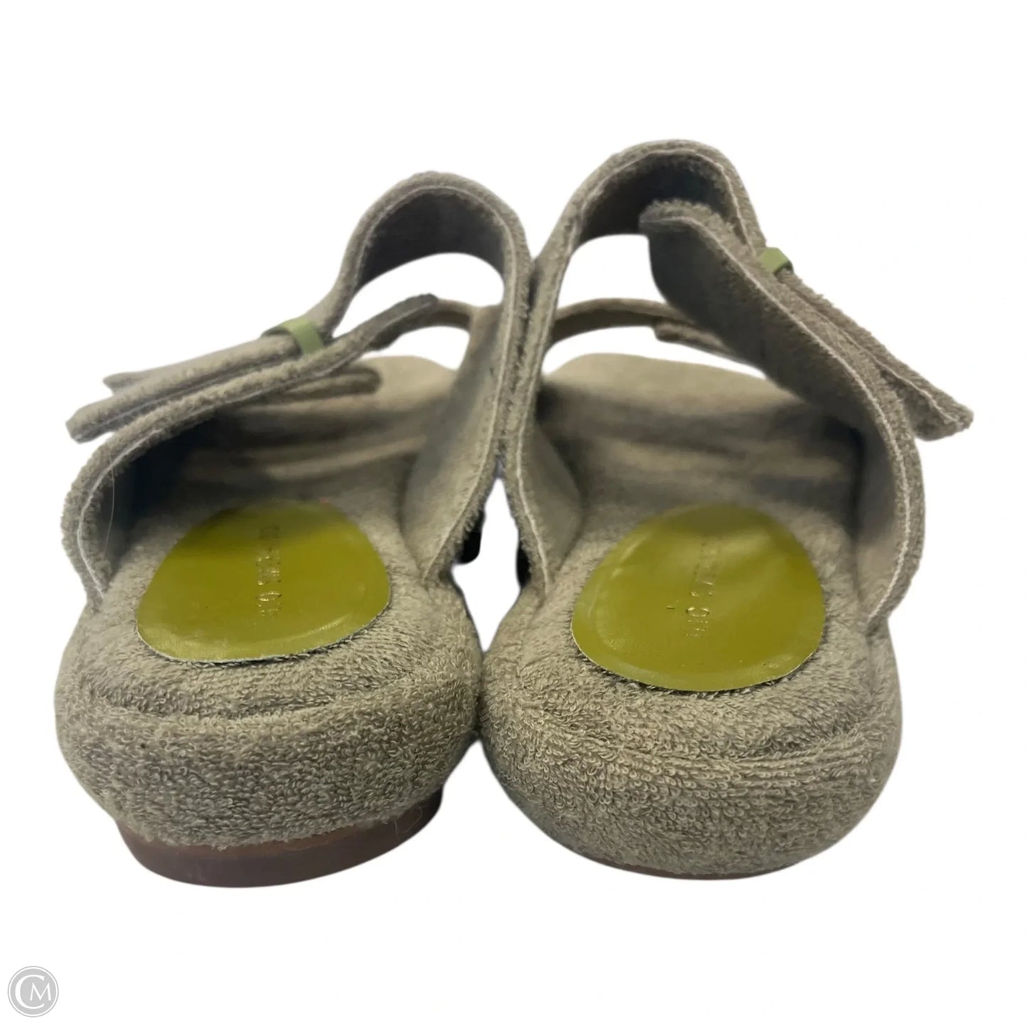 Sandals Heels Platform By Clothes Mentor In Green, Size: 7.5