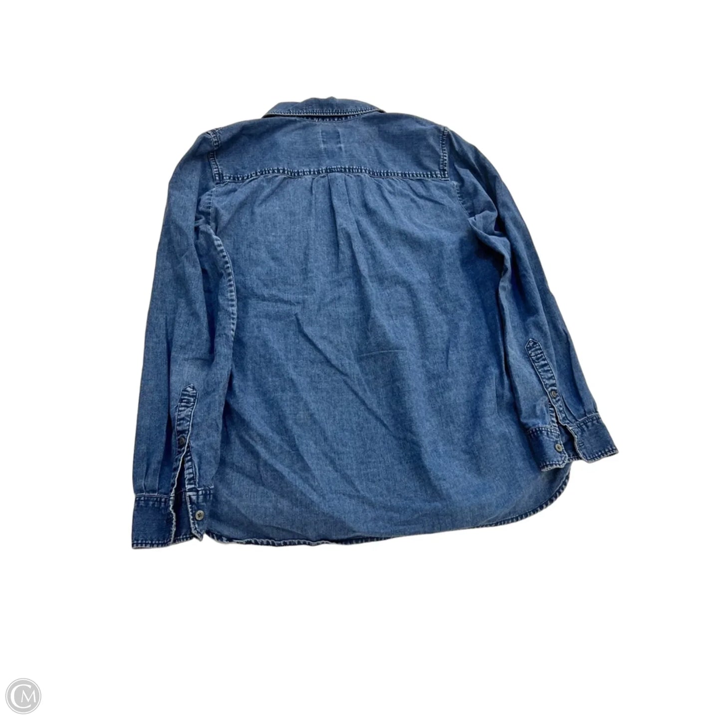 Top Long Sleeve By J. Crew In Blue, Size: S