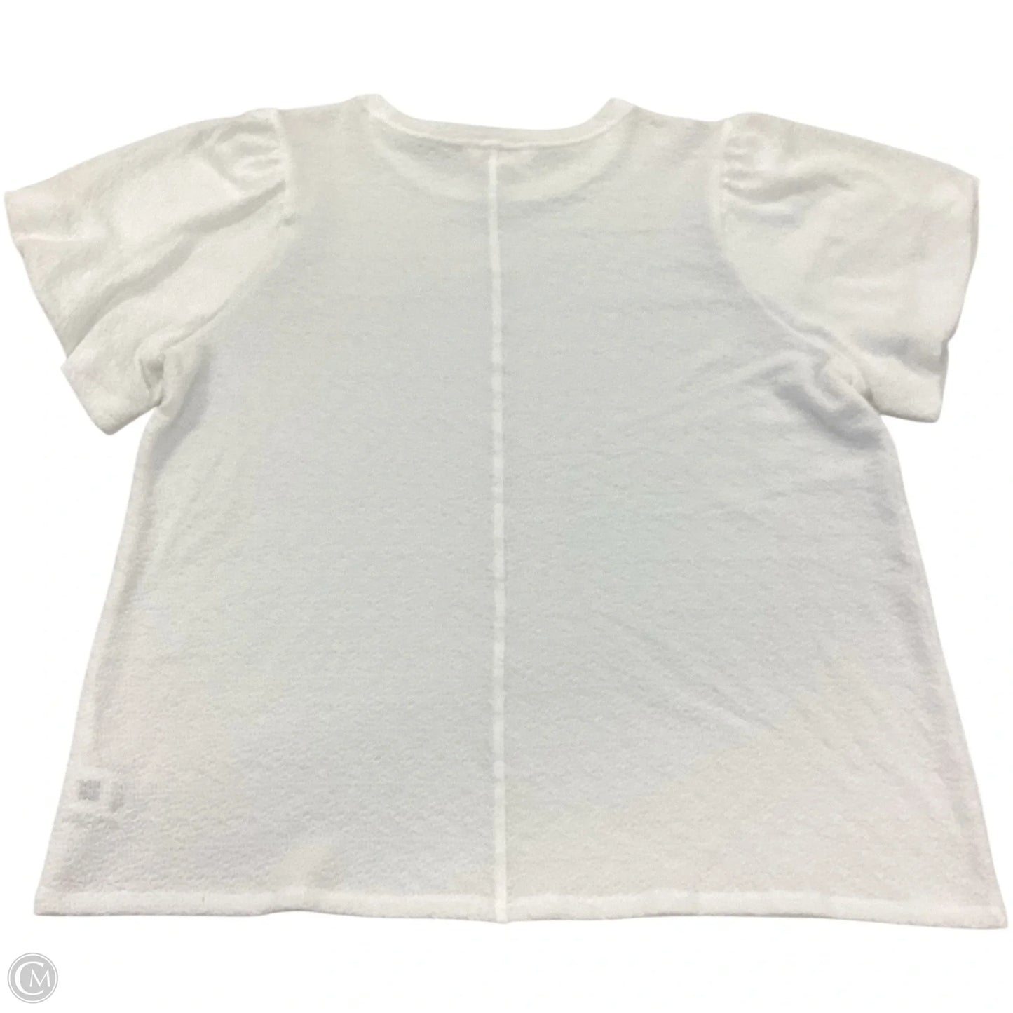 Top Short Sleeve By Lc Lauren Conrad In White, Size: 1x
