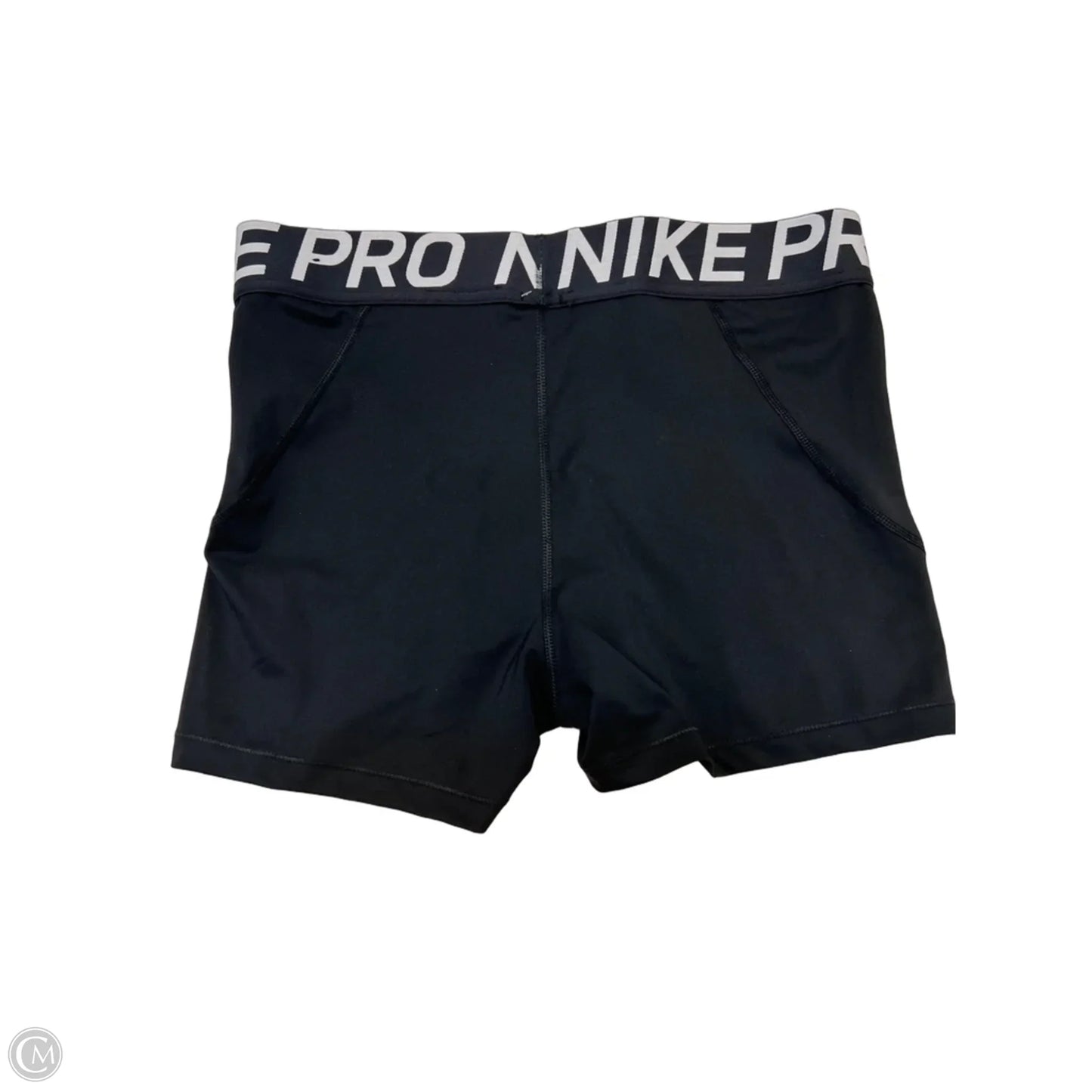 Athletic Shorts By Nike Apparel In Black & White, Size: Xl