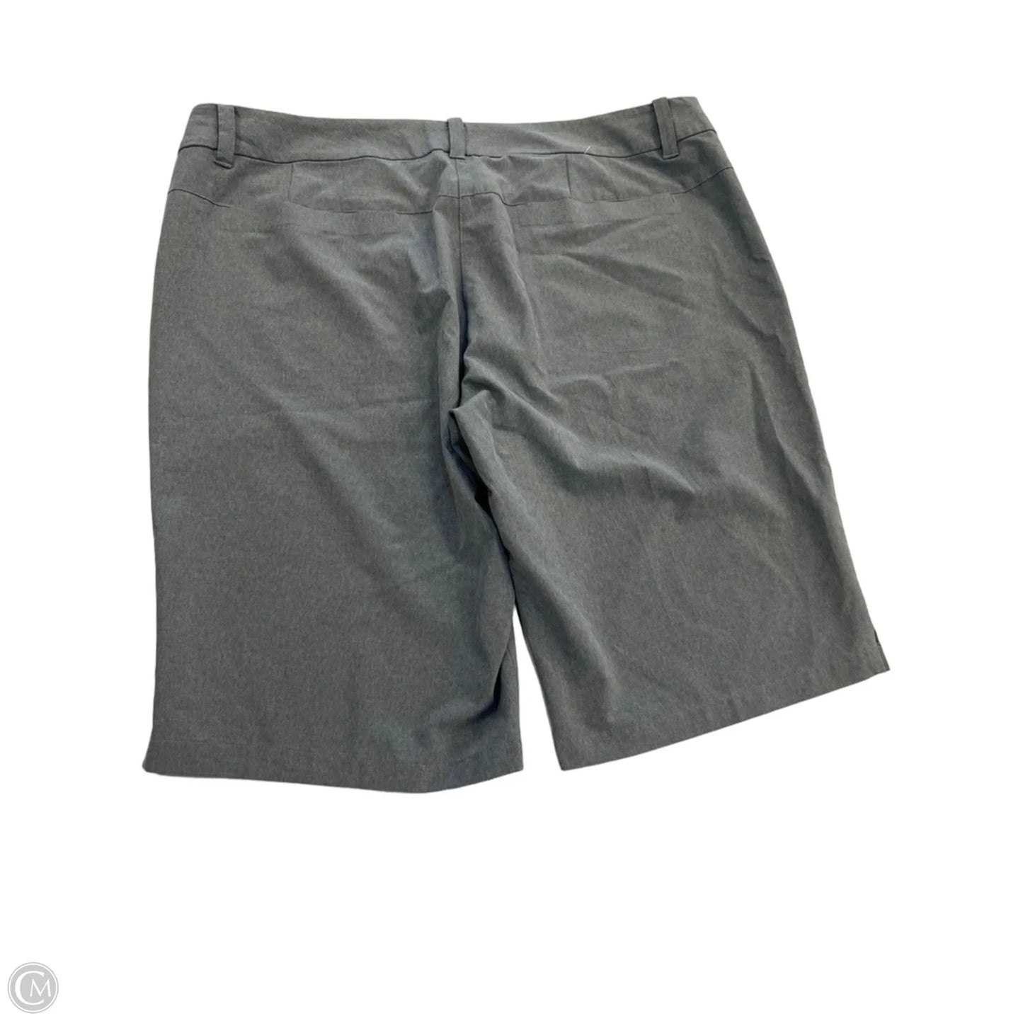 Athletic Shorts By Nike Apparel In Grey, Size: 12
