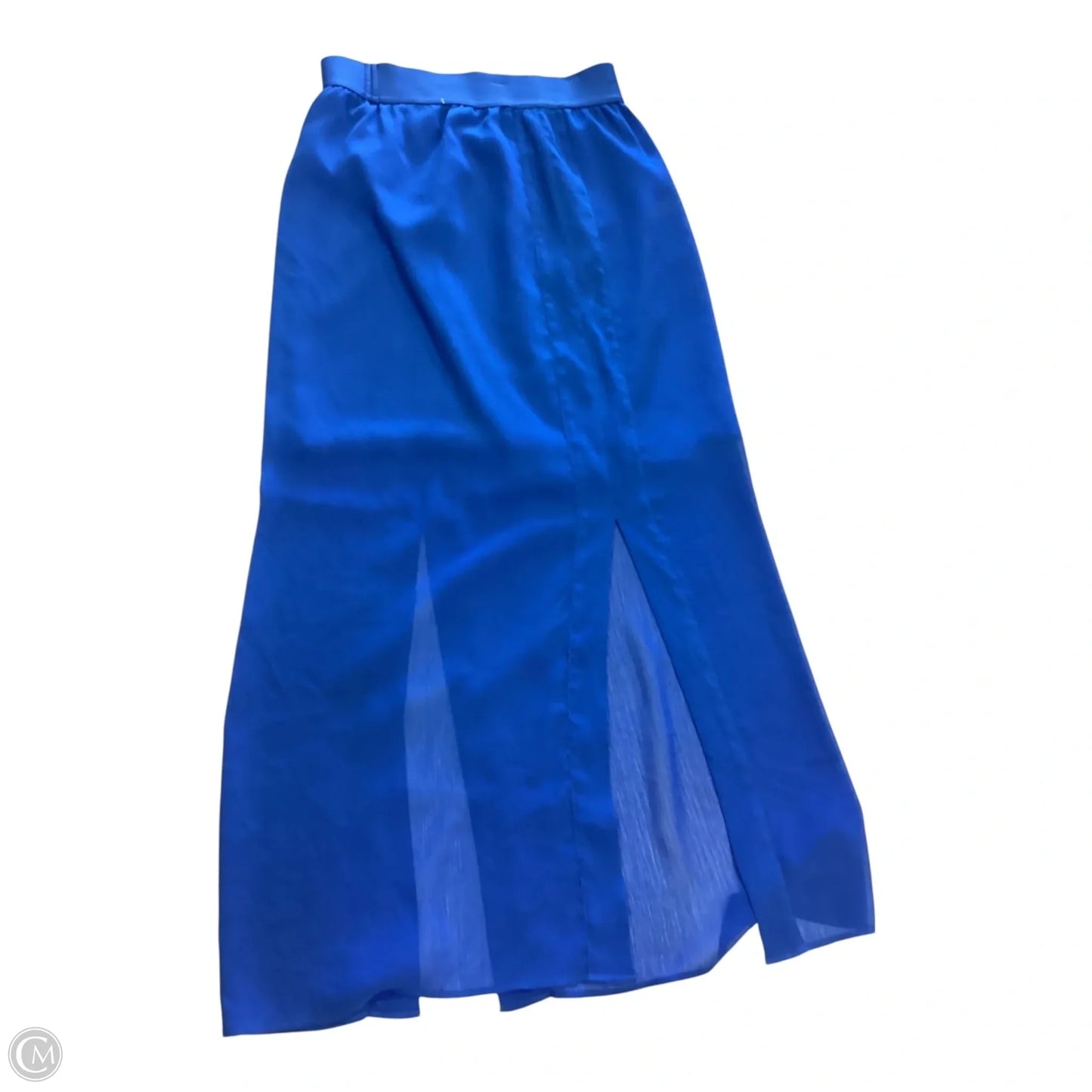Skirt Maxi By Ann Taylor In Blue, Size: Xs