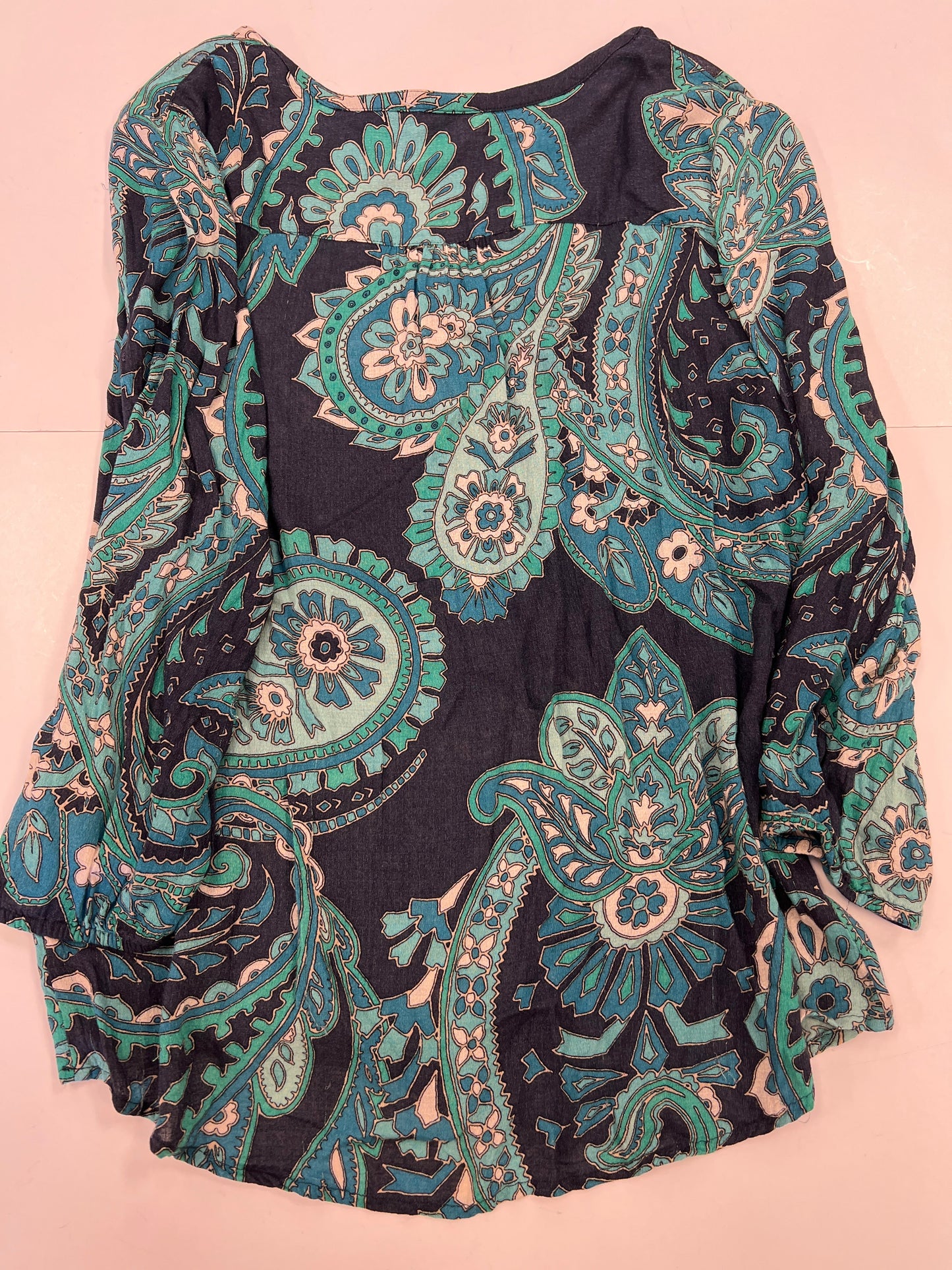 Top 3/4 Sleeve By Lucky Brand  Size: M