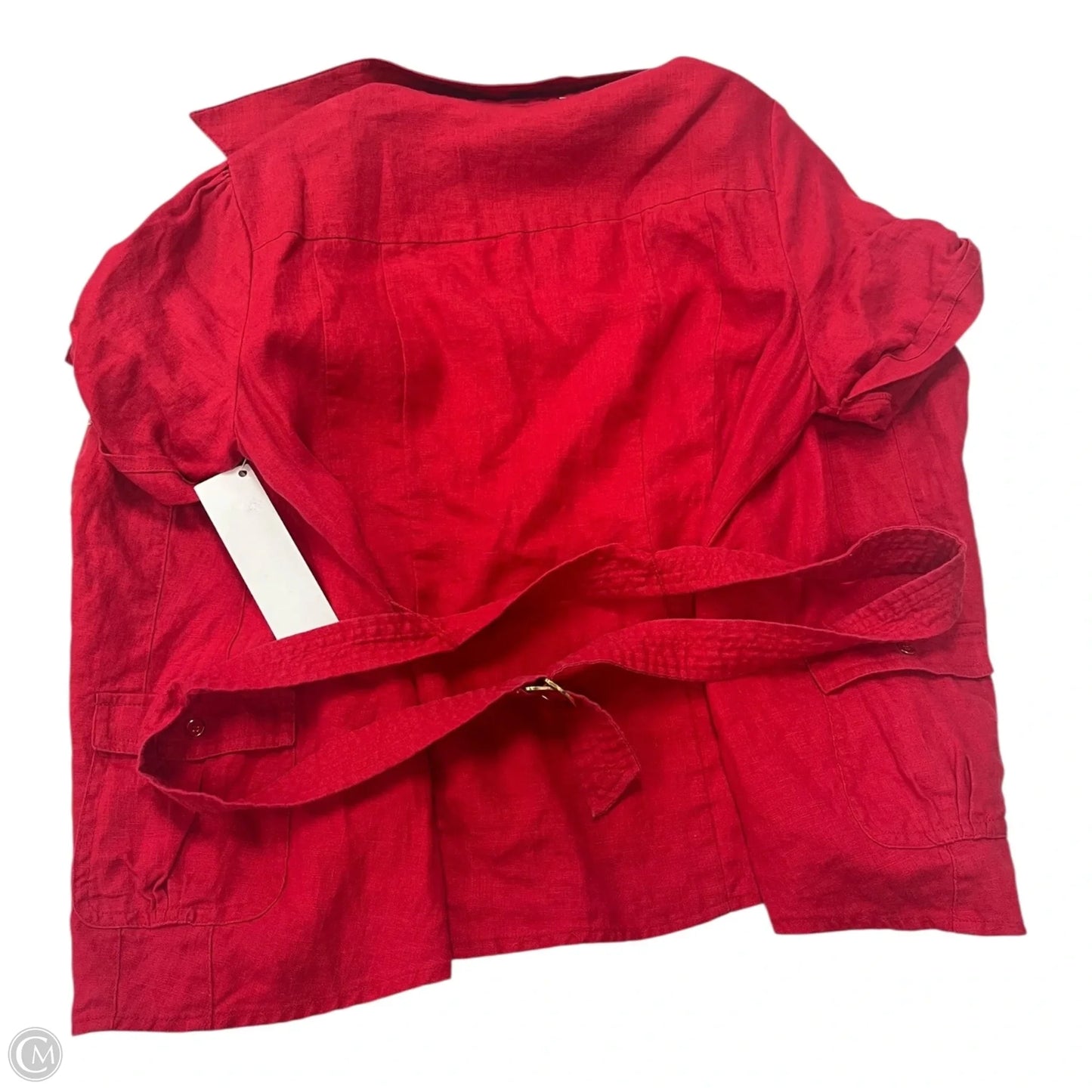 Top Short Sleeve By Style And Company In Red, Size: 12petite