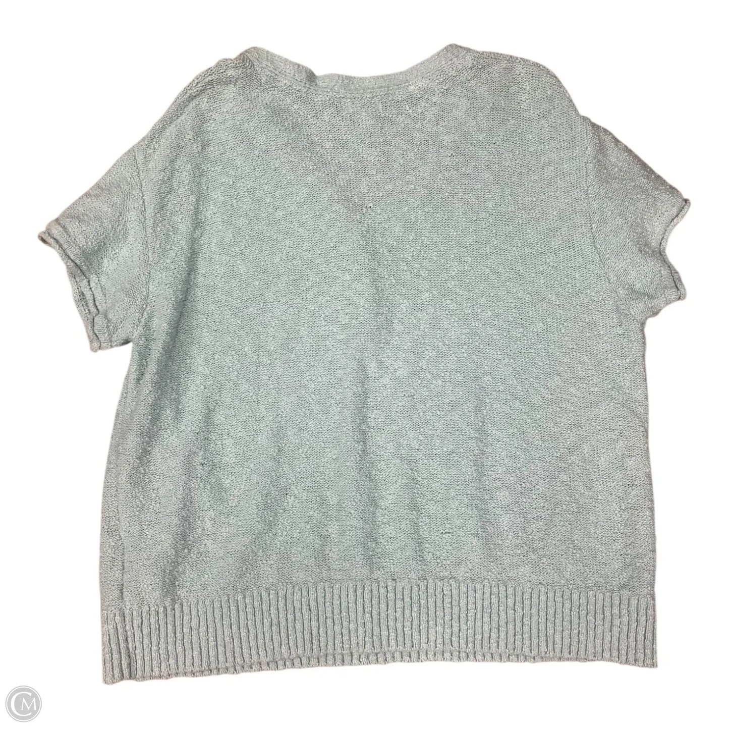 Top Short Sleeve By L.l. Bean In Blue, Size: Petite Xl