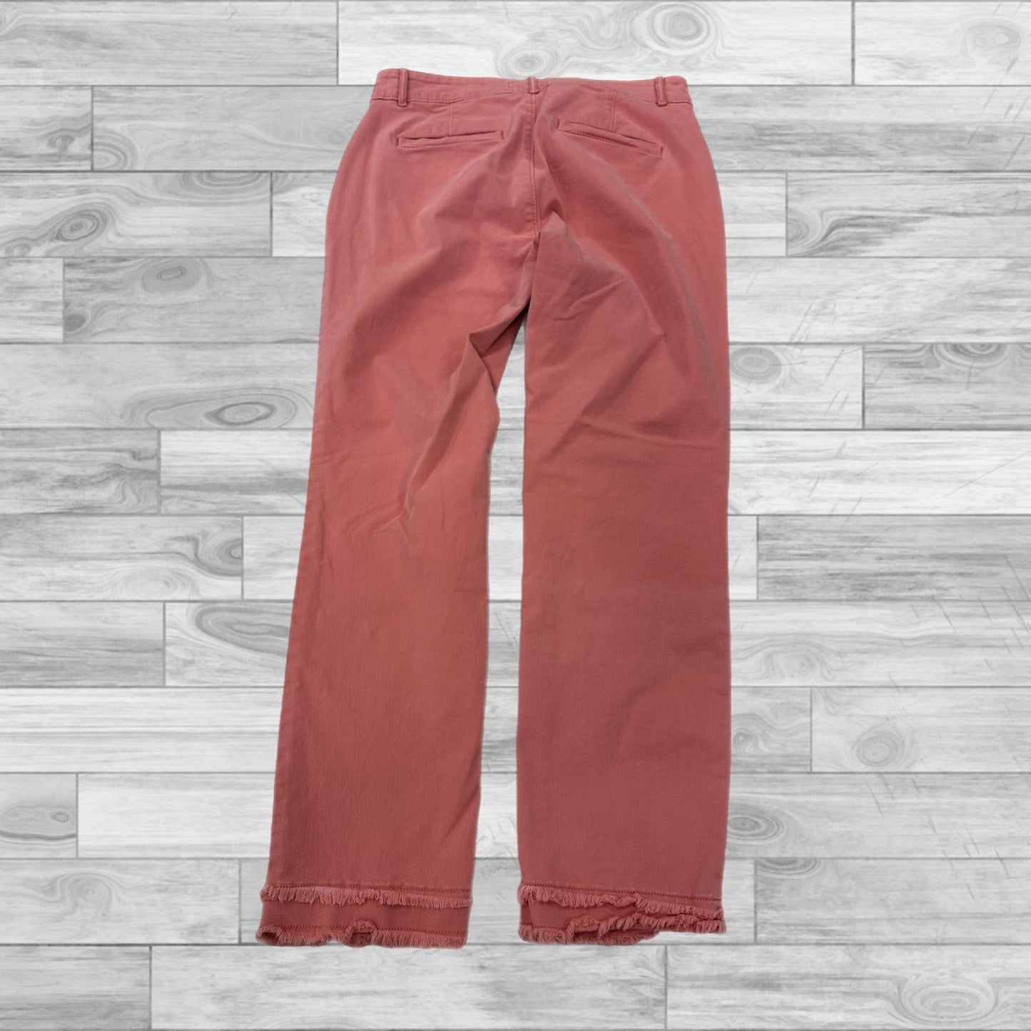 Pink Pants Ankle Loft, Size 2